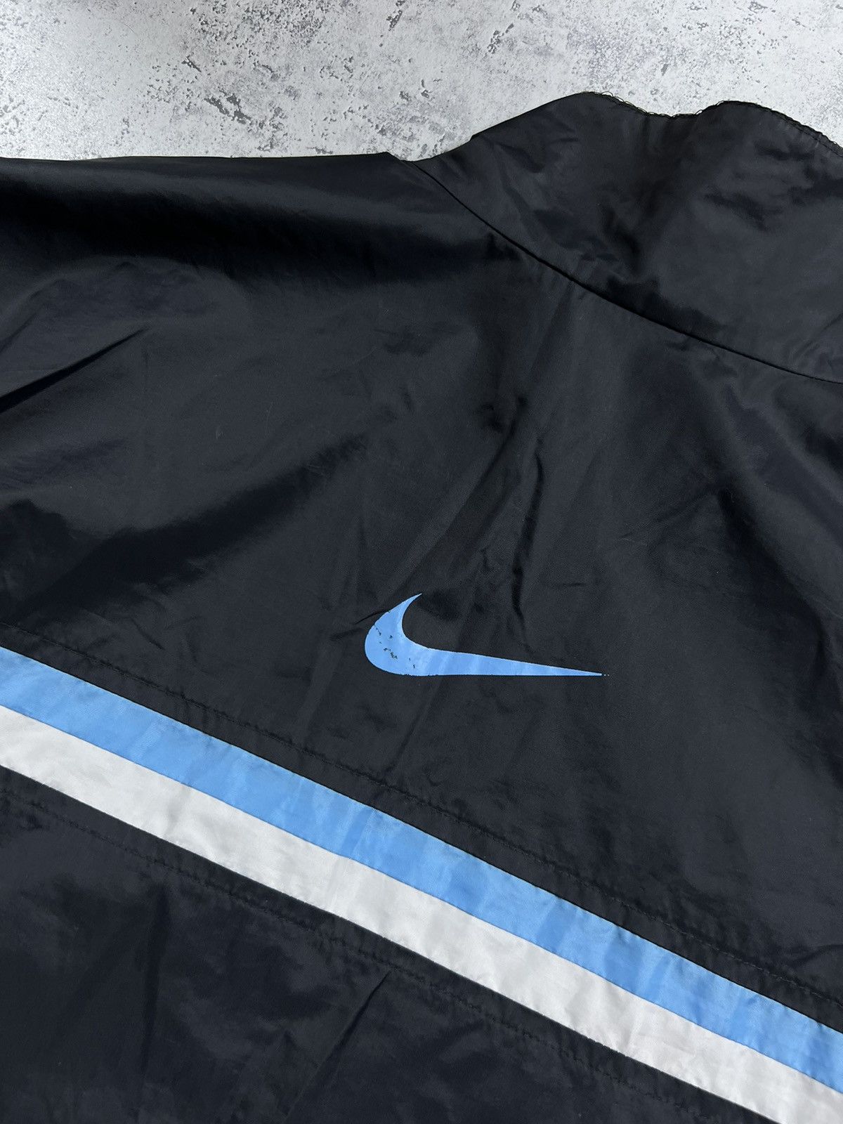 Nike × Vintage 90s Nike Double Swoosh Vintage Y2K Nylon Retro Light Jacket Size US L / EU 52-54 / 3 - 10 Thumbnail