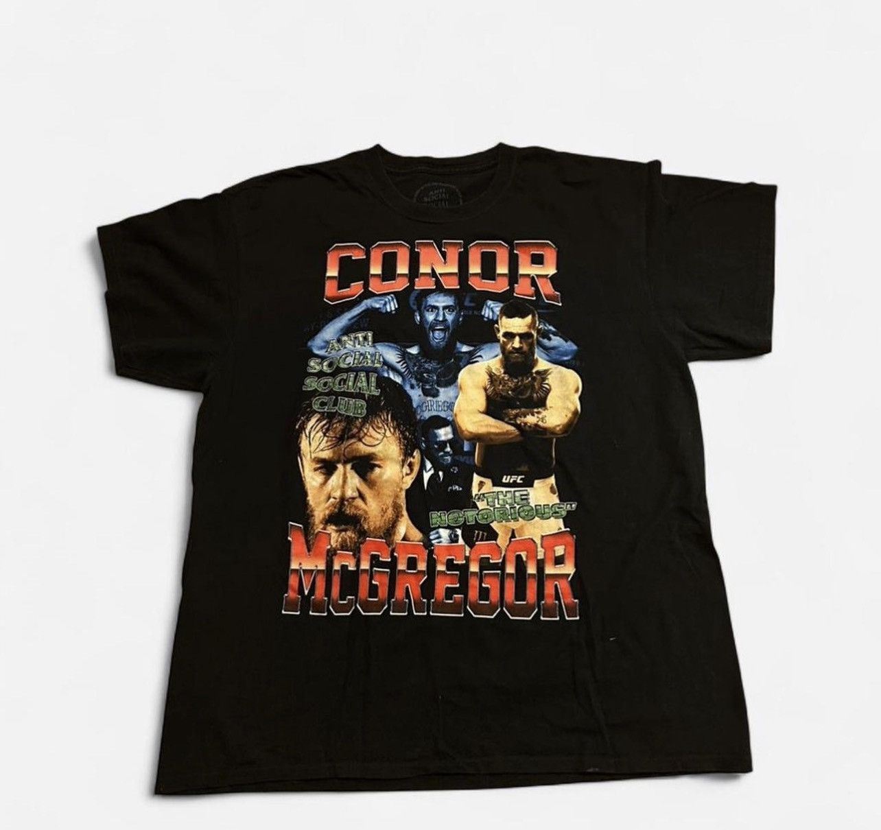 ANTISOCIAL CLUB X CONOR MCGREGOR T-SHIRT COLLAB