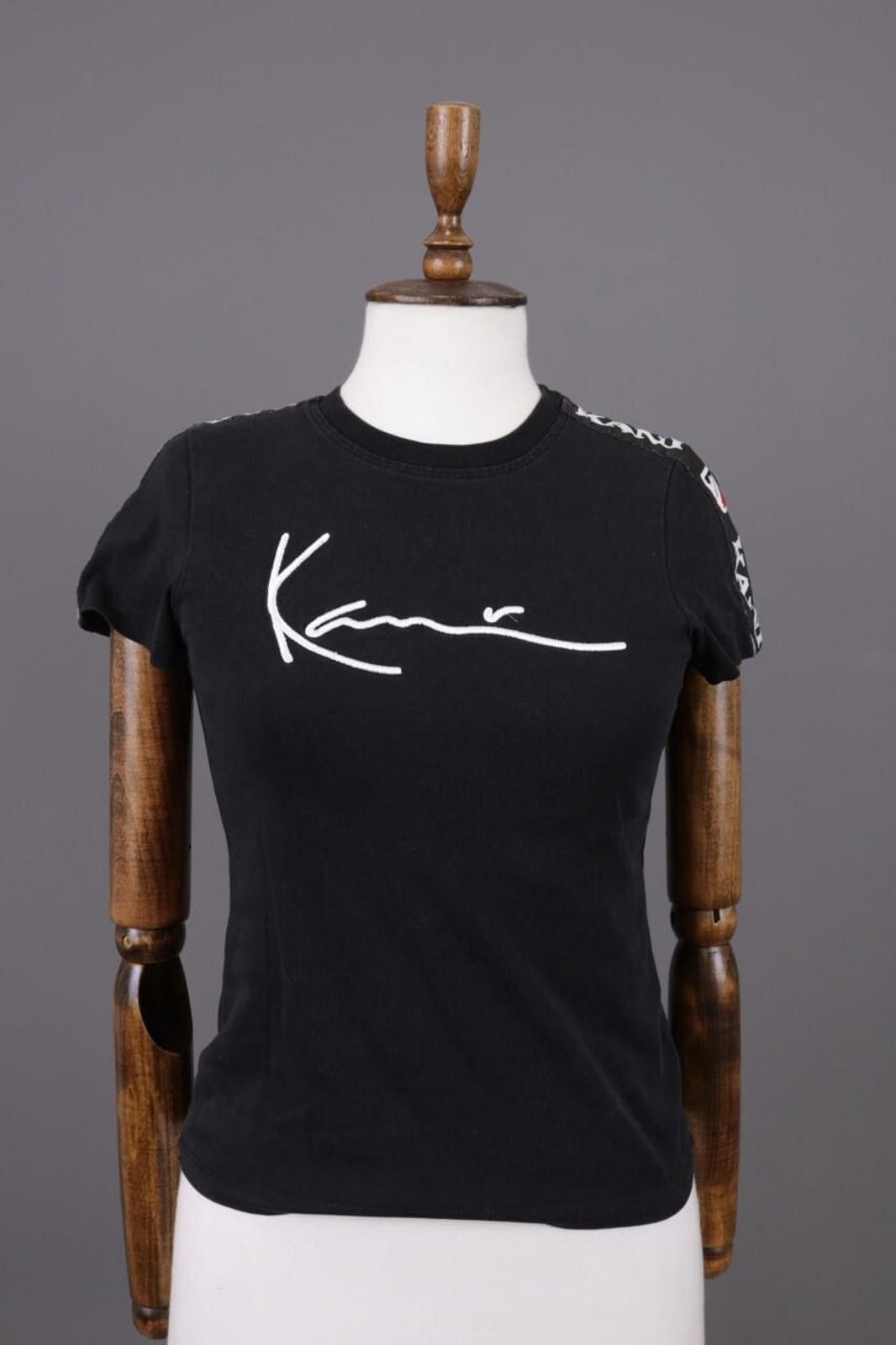 Karl Kani Karl Kani Black Big Logo Sleeve Logo T-Shirt Size S Size S / US 4 / IT 40 - 1 Thumbnail