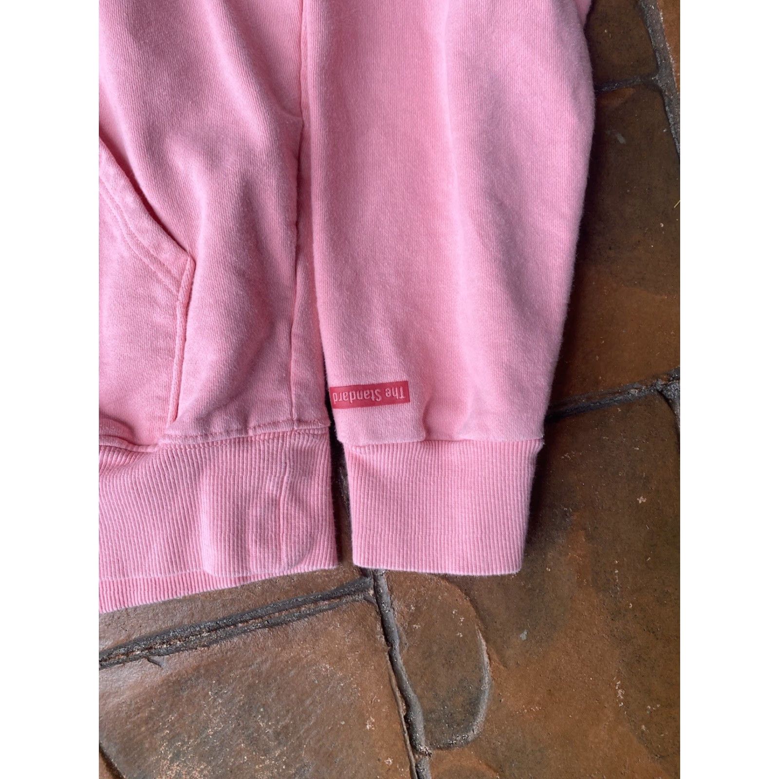Vintage VINTAGE The Standard Label Privacy Please Pullover Hoodie Sweatshirt Pink M Size US M / EU 48-50 / 2 - 6 Thumbnail