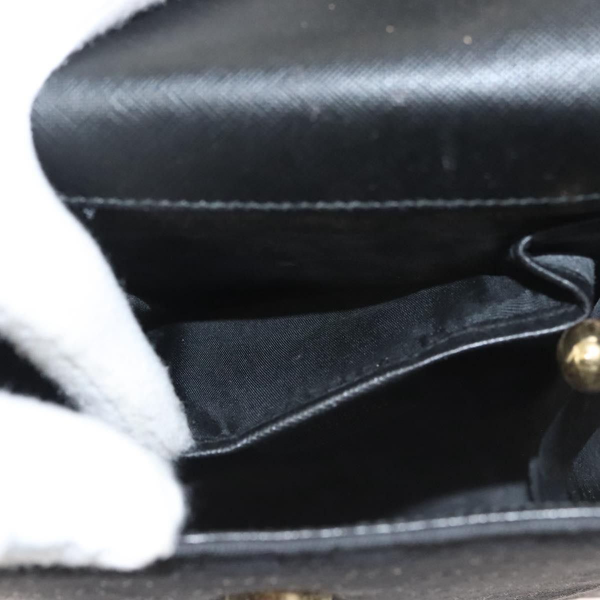 Gucci GUCCI Micro GG Canvas Bamboo Shoulder Bag Pvc Black Gold Size ONE SIZE - 19 Thumbnail