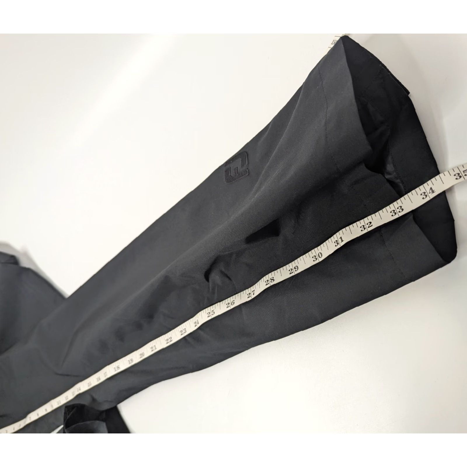 Footjoy FootJoy Pants Black Windbreaker DryJoy Ankle Zip Waterproof Sz XL Sports Logo FootJoy Men's Pants Size US 36 / EU 52 - 7 Thumbnail