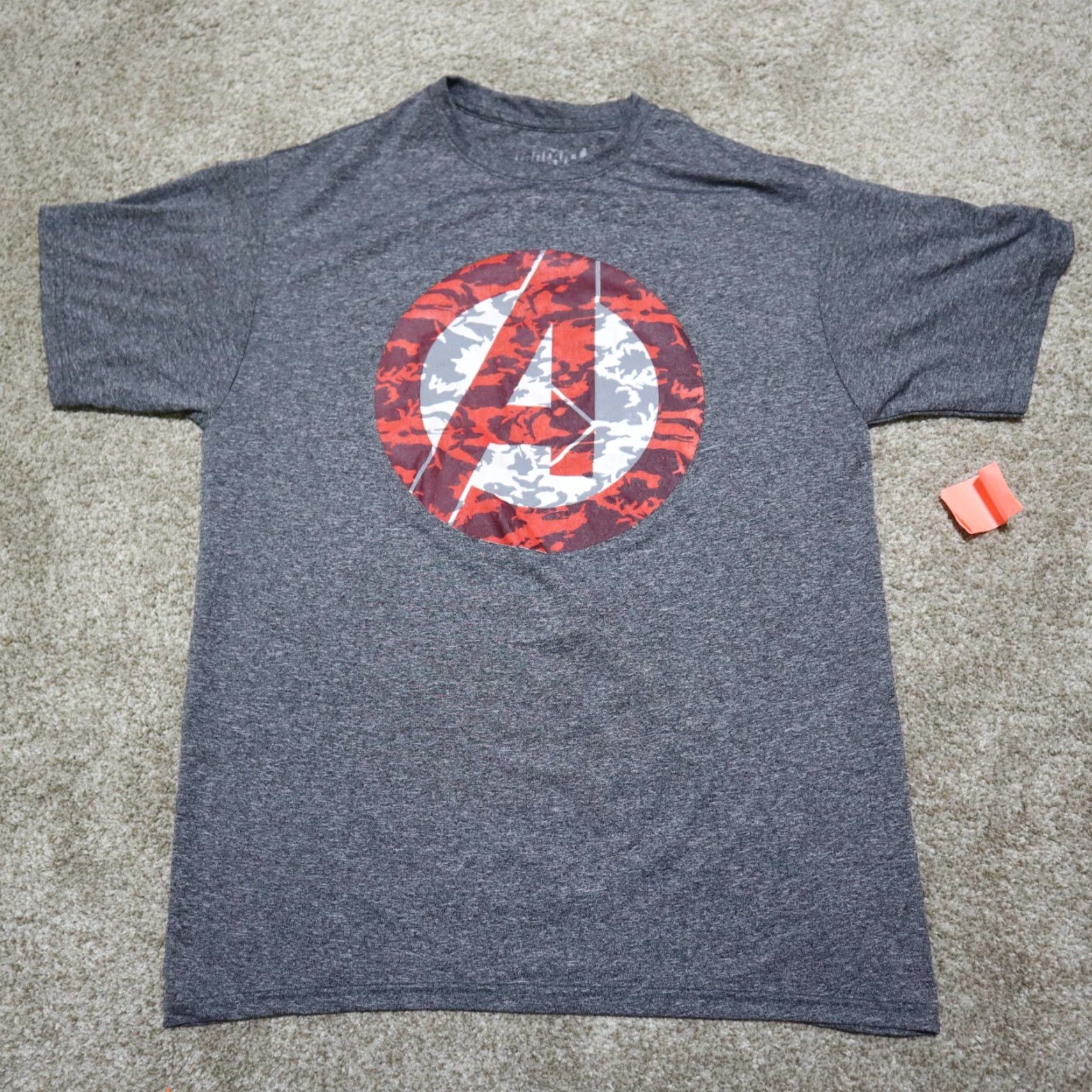 Vintage VINTAGE Marvel Avengers Age of Ultron Graphic Logo Gray T-Shirt Men Medium Cotton Movie 2010s Size US M / EU 48-50 / 2 - 2 Thumbnail