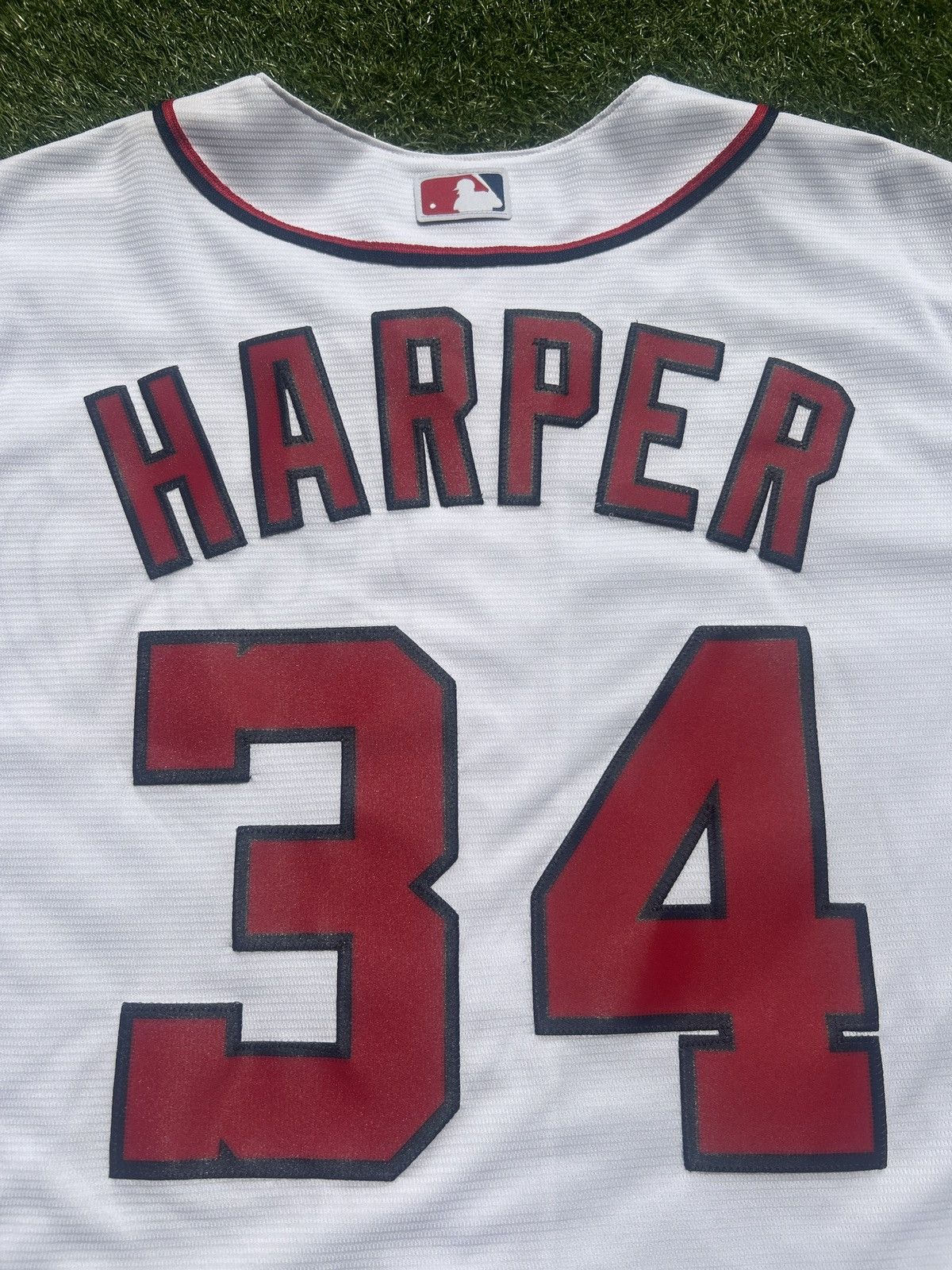 Majestic Bryce Harper Washington Nationals #34 Majestic Jersey Size US XXL / EU 58 / 5 - 8 Thumbnail