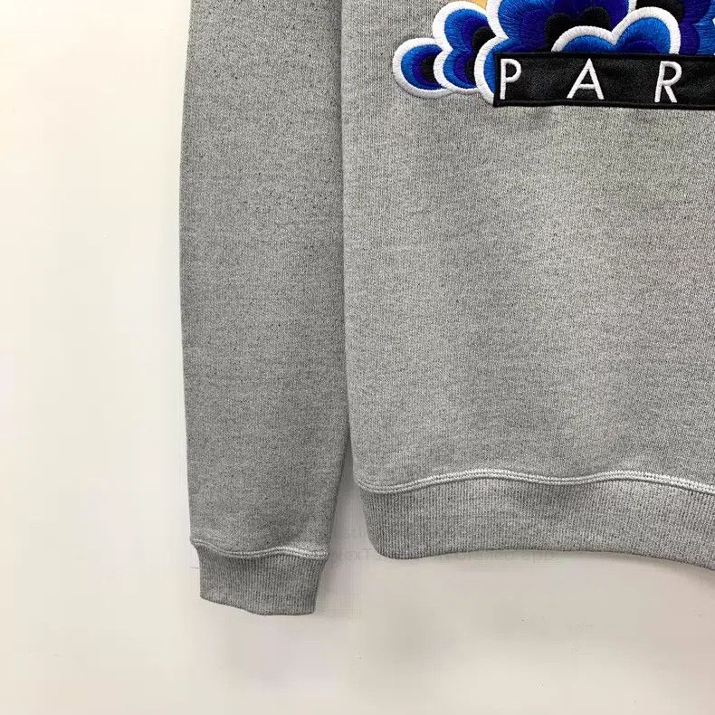 Kenzo Kenzo Gray logo letter embroidery cotton round neck long-s Size S / US 4 / IT 40 - 4 Thumbnail