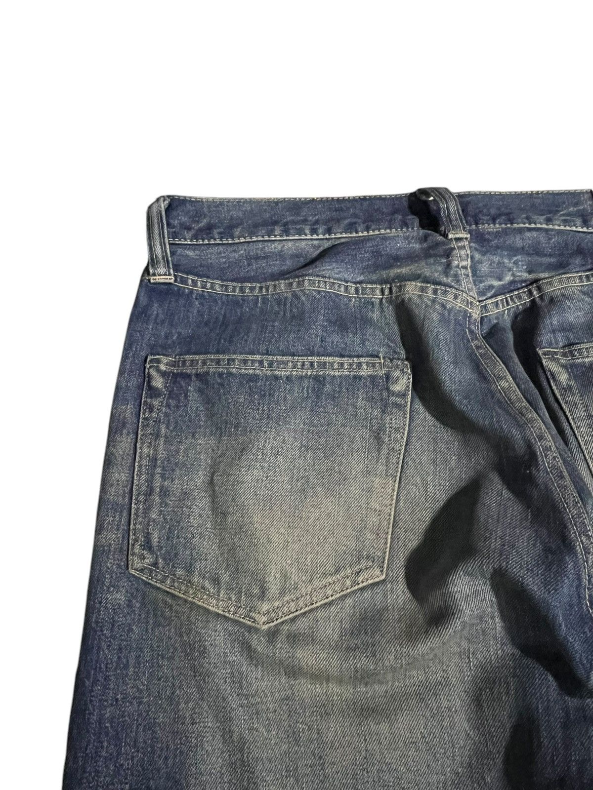 Sugar Cane VINTAGE SUGAR CANES LOT 901 DISTRESS SELVEDGE JEANS Size US 31 - 12 Thumbnail