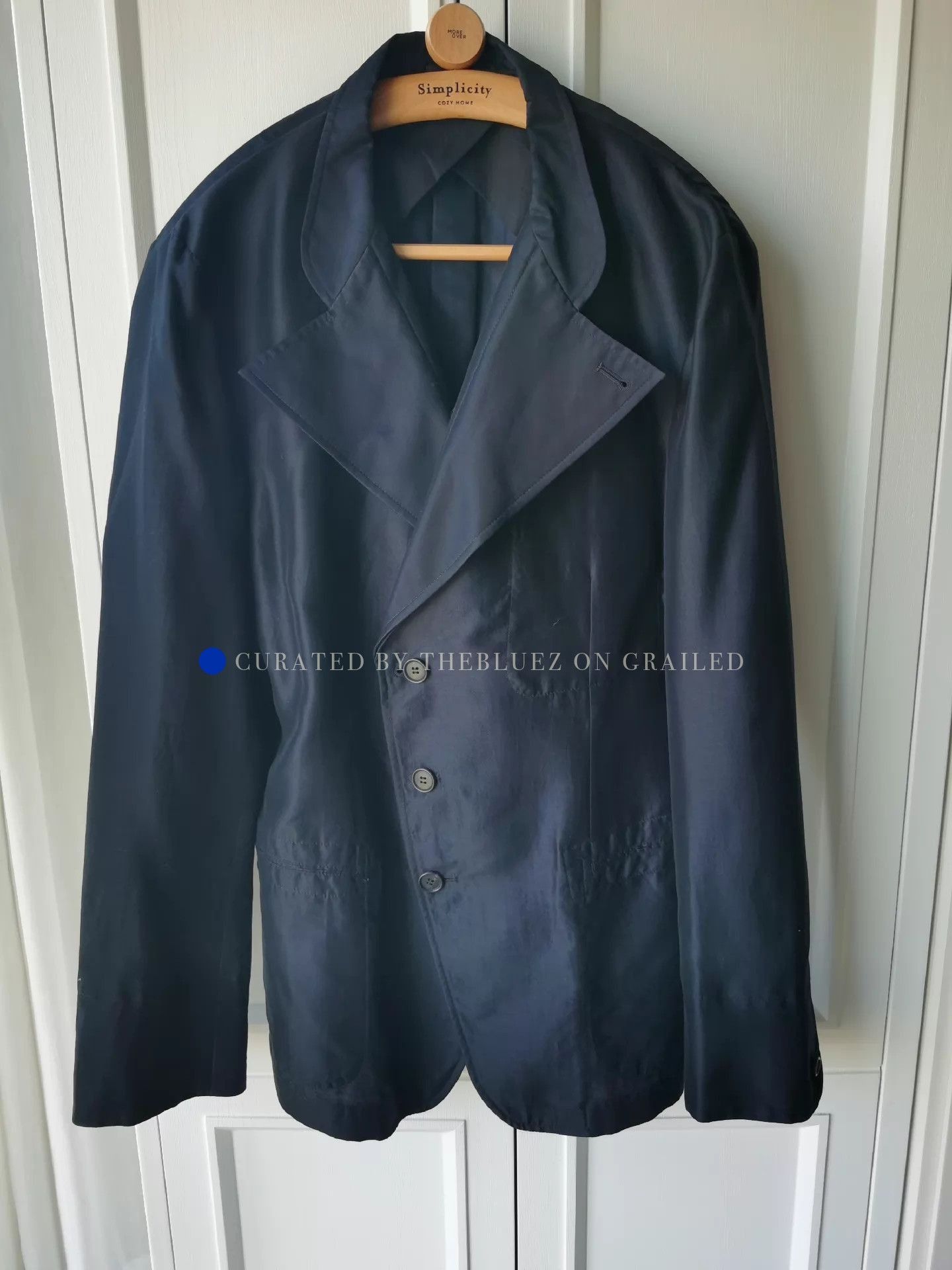 Alexander McQueen Black Thin Blazer in Excellent Condition Size US M / EU 48-50 / 2 - 1 Thumbnail