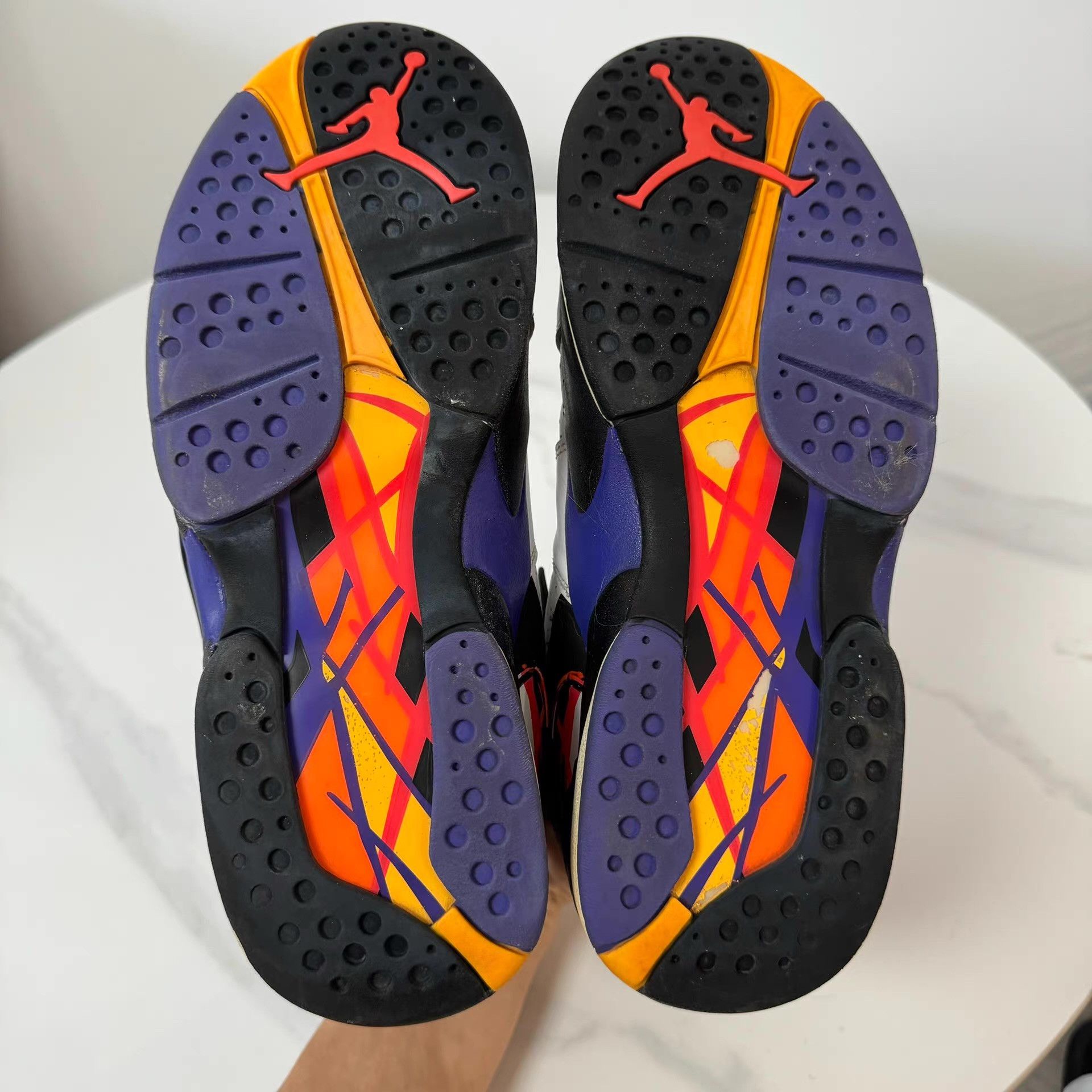 Nike Air Jordan 8 Three Peat, retro and wear-resistant Q10 Size US 9.5 / EU 42-43 - 4 Thumbnail