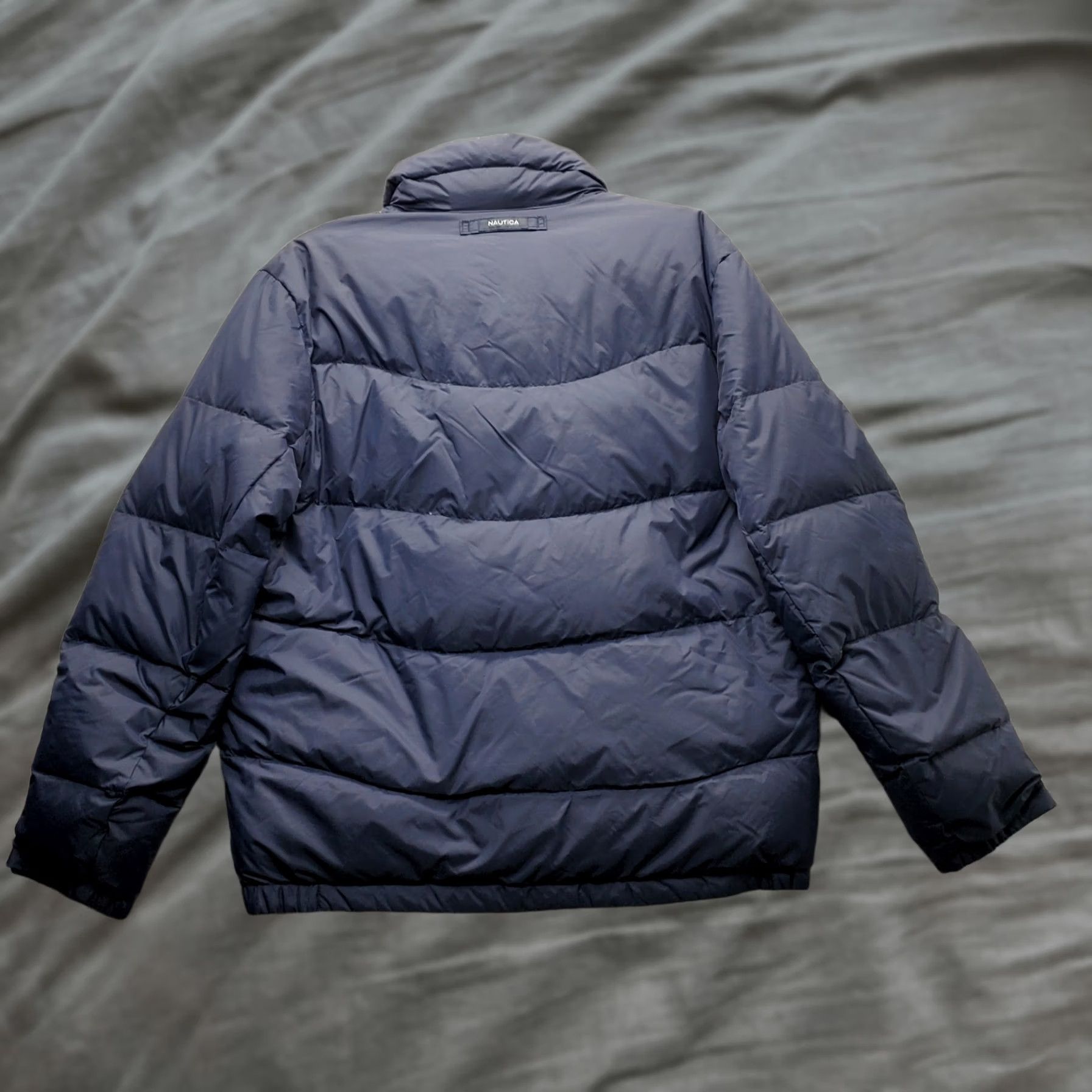 Nautica Nautica Jacket Mens L Reversible Puffer Down Multi Snap Inside Full Zip Size US L / EU 52-54 / 3 - 1 Thumbnail