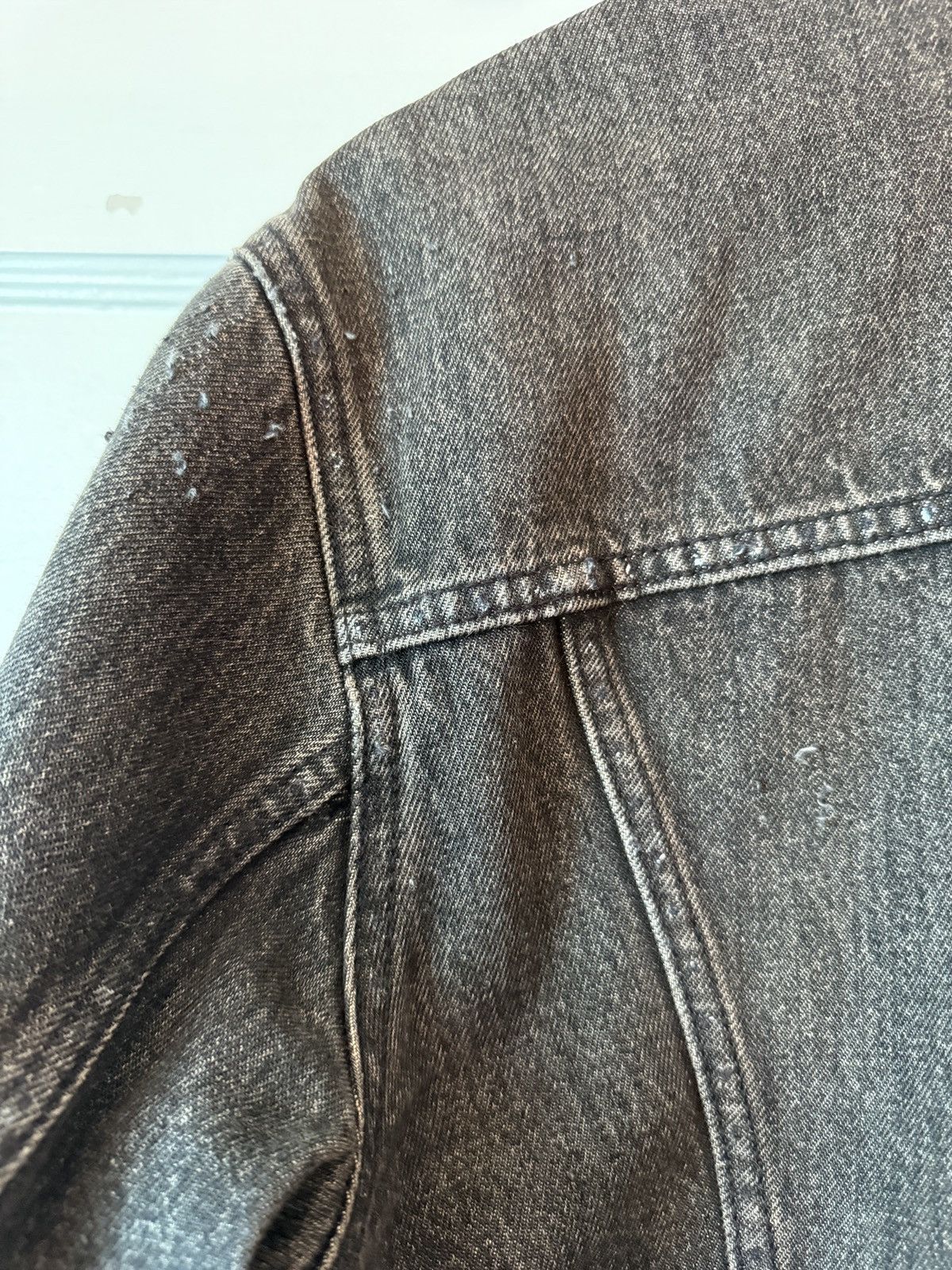 Levi's Washed Black Sample Type III Denim Jacket Size US M / EU 48-50 / 2 - 13 Thumbnail