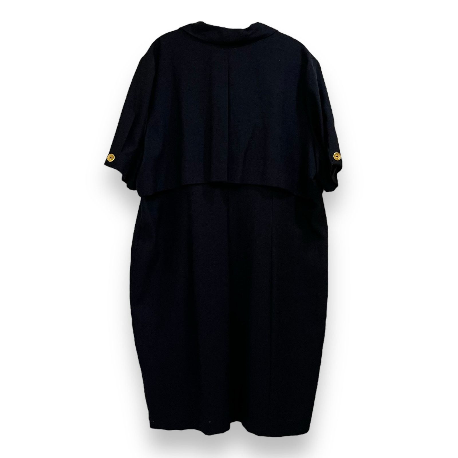 Vintage Vintage 80s Classics by Leslie Fay Woman button front dress Size 3XL / US 20-22 - 2 Thumbnail