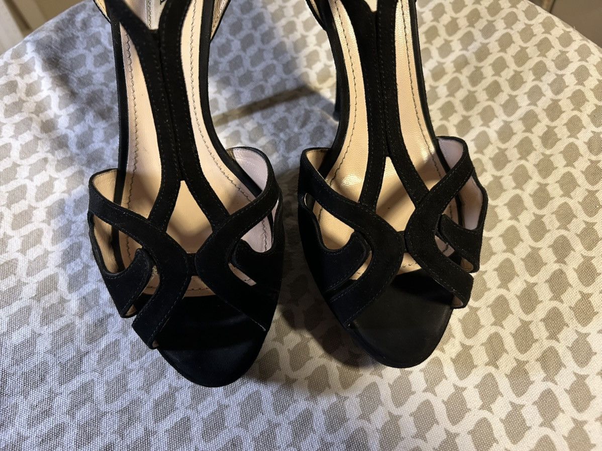 Prada Early 2000s archive goatskin prada heels Size US 8.5 / IT 38.5 - 7 Thumbnail
