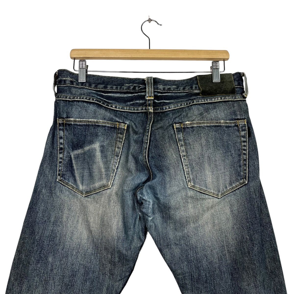 Japanese Brand Vintage Azul By Moussy Distressed Denim Size 32" / US 10 / IT 46 - 8 Thumbnail