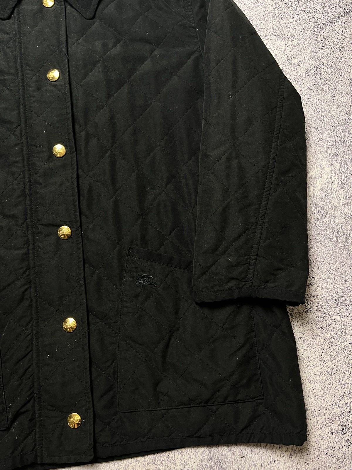 Burberry Vintage Burberrys luxury Quilted Lined Jacket Size US S / EU 44-46 / 1 - 4 Thumbnail
