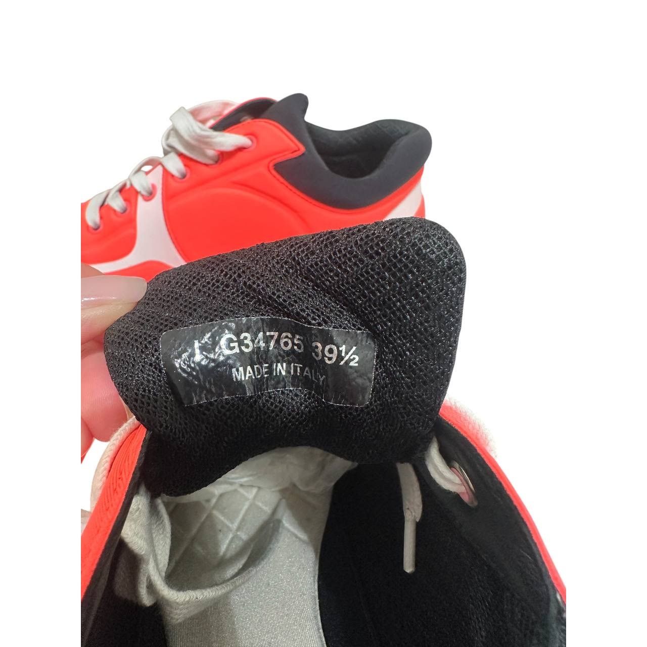 Chanel Chanel Orange Neon Athletic Sneakers Sz 39.5 Size US 8.5 / IT 38.5 - 7 Thumbnail