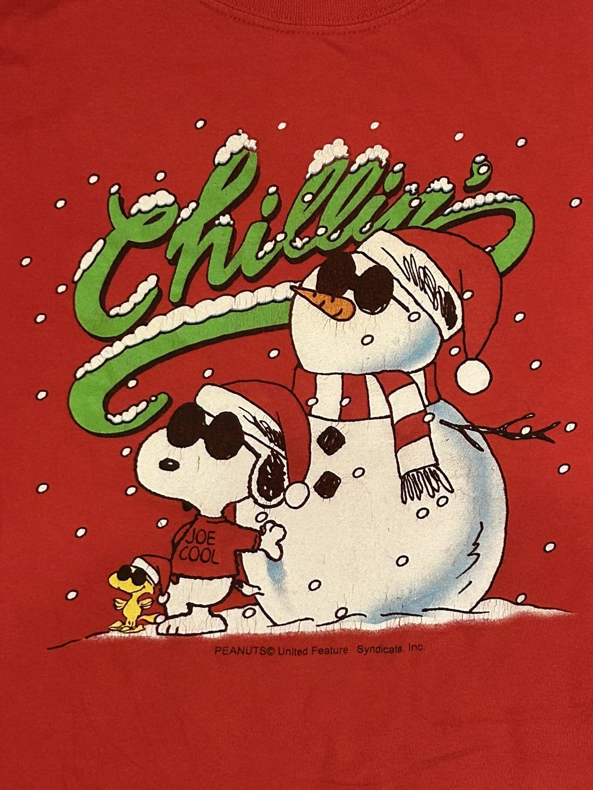 Peanuts × Vintage Vintage Snoopy Christmas T-shirt Size US M / EU 48-50 / 2 - 3 Thumbnail