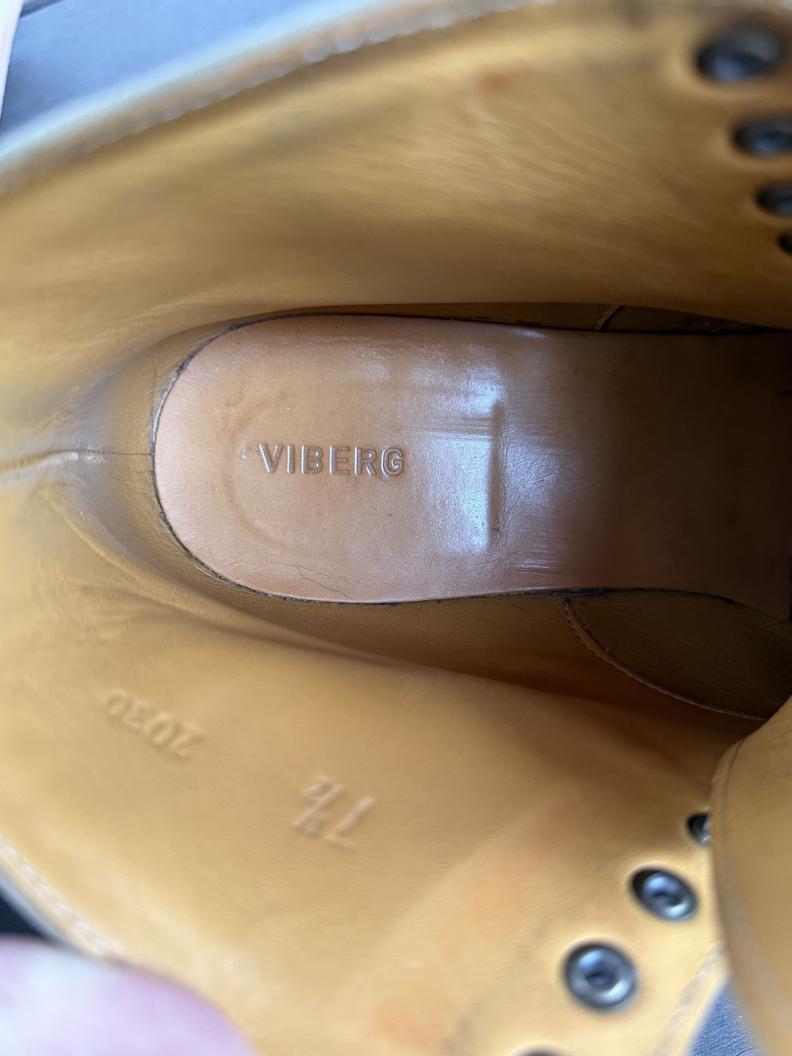 Viberg Viberg Wasabi Waxed Veltd Service Boots Mini Ripple Size US 8.5 / EU 41-42 - 8 Thumbnail