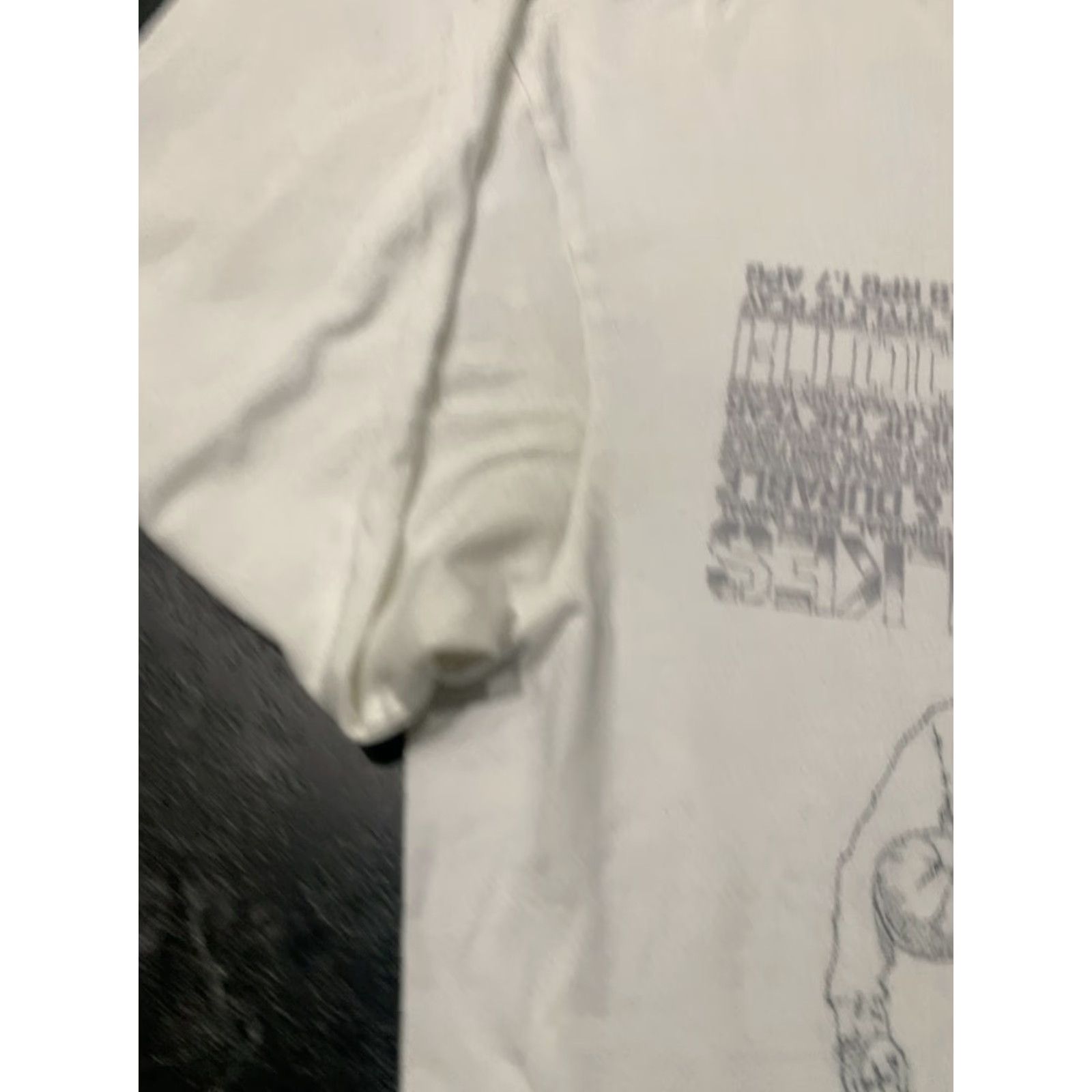 Nike NIKE AIR FORCE 1 GRAPHIC T-SHIRT WHITE GRAY LONG SLEEVE MENS M Size US M / EU 48-50 / 2 - 7 Thumbnail