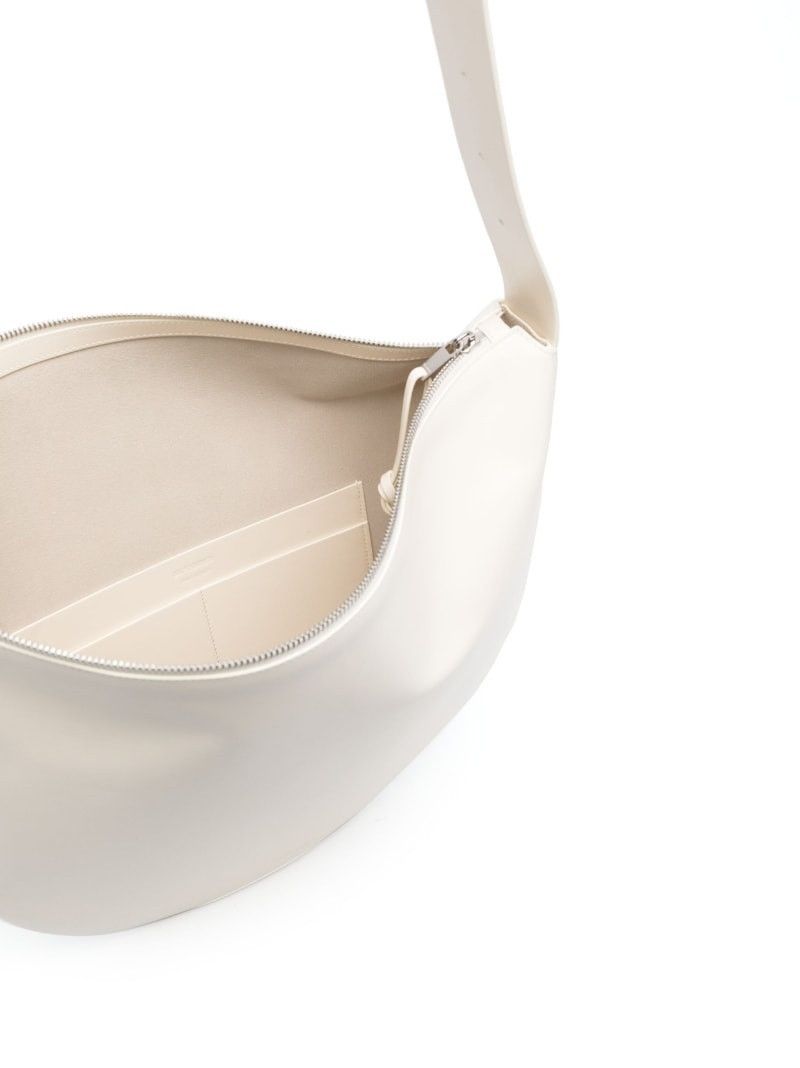 Jil Sander o1loc1c0426 Size:OS/Large Calf Leather Tote Bag in White Size ONE SIZE - 3 Thumbnail