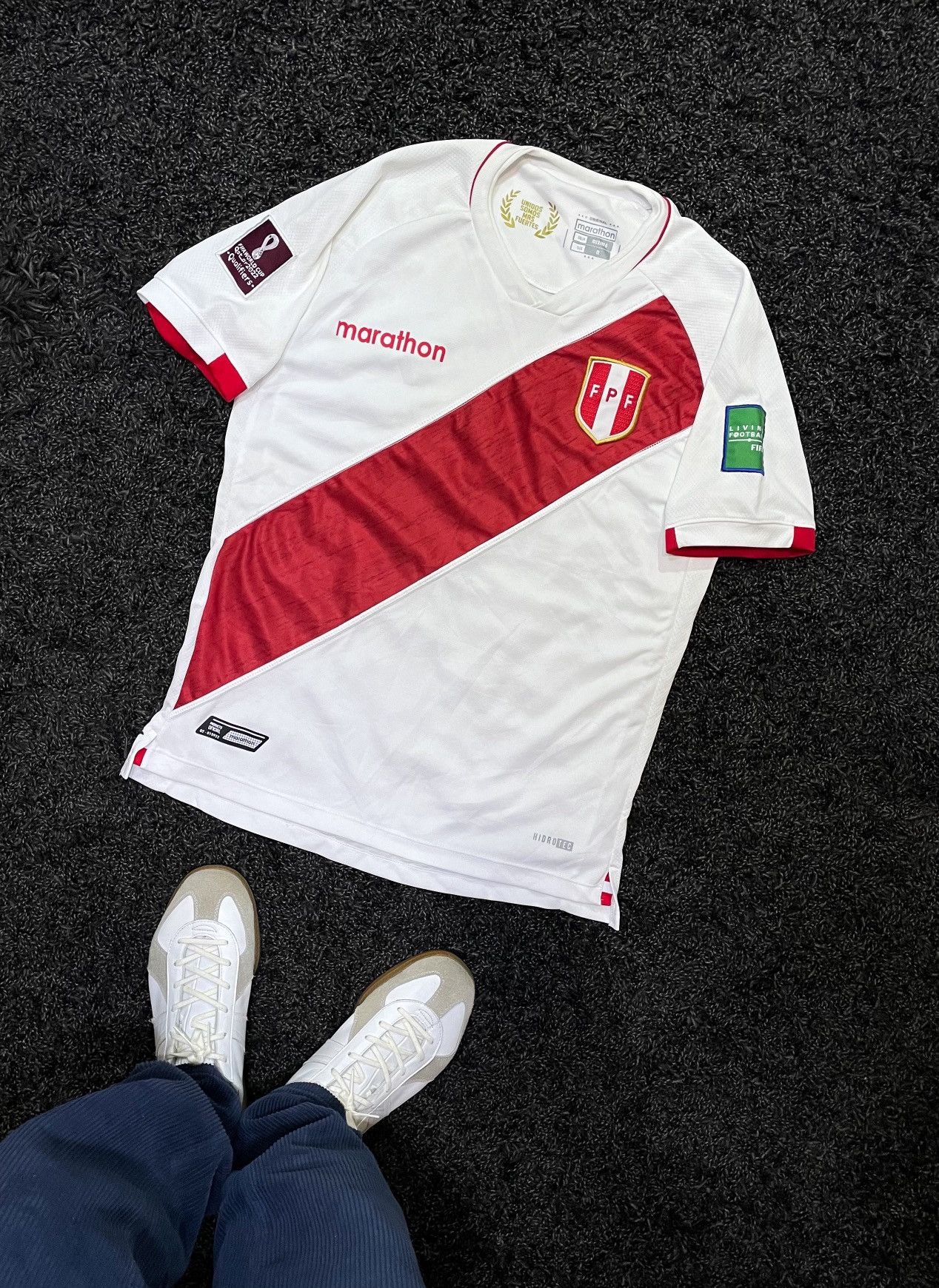 Vintage Peru 2020-2021 National Team Soccer Jersey tee Y2K