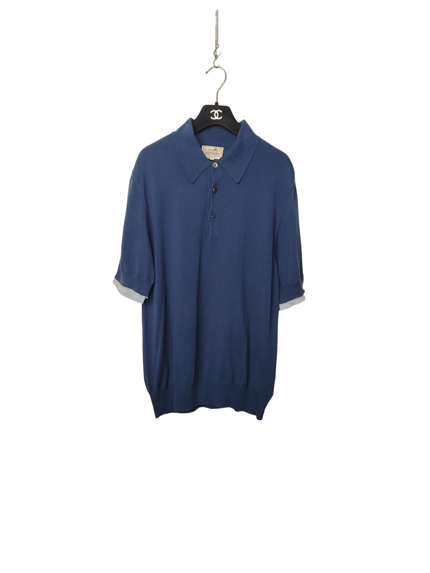 Hermes Hermes Knitted Polo Shirt Size S Size US S / EU 44-46 / 1 - 1 Thumbnail