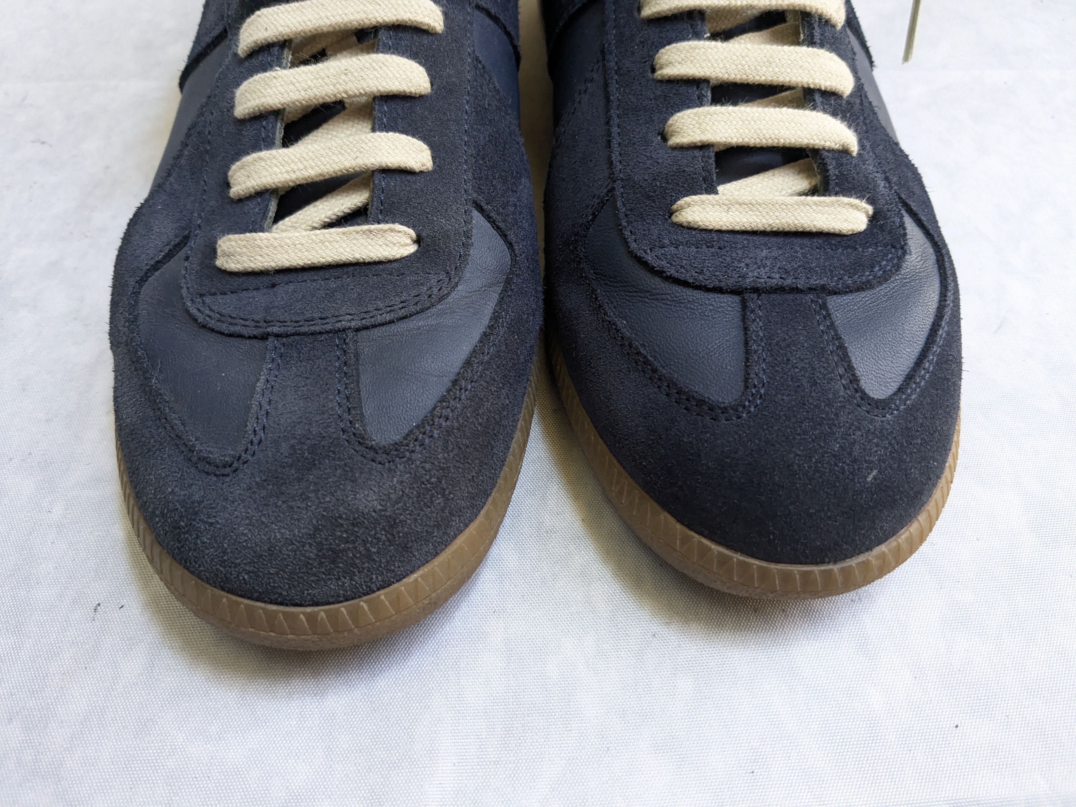 Maison Margiela Maison Margiela Replica GAT Sneakers Navy Blue 9 42 Size US 9 / EU 42 - 3 Thumbnail