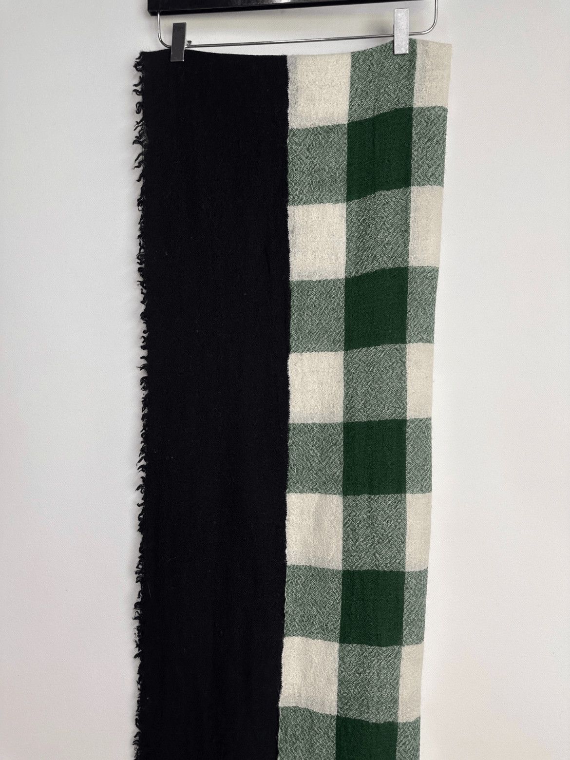 Yohji Yamamoto Yohji Yamamoto Pour Homme Joint Color Scarf Size ONE SIZE - 8 Thumbnail