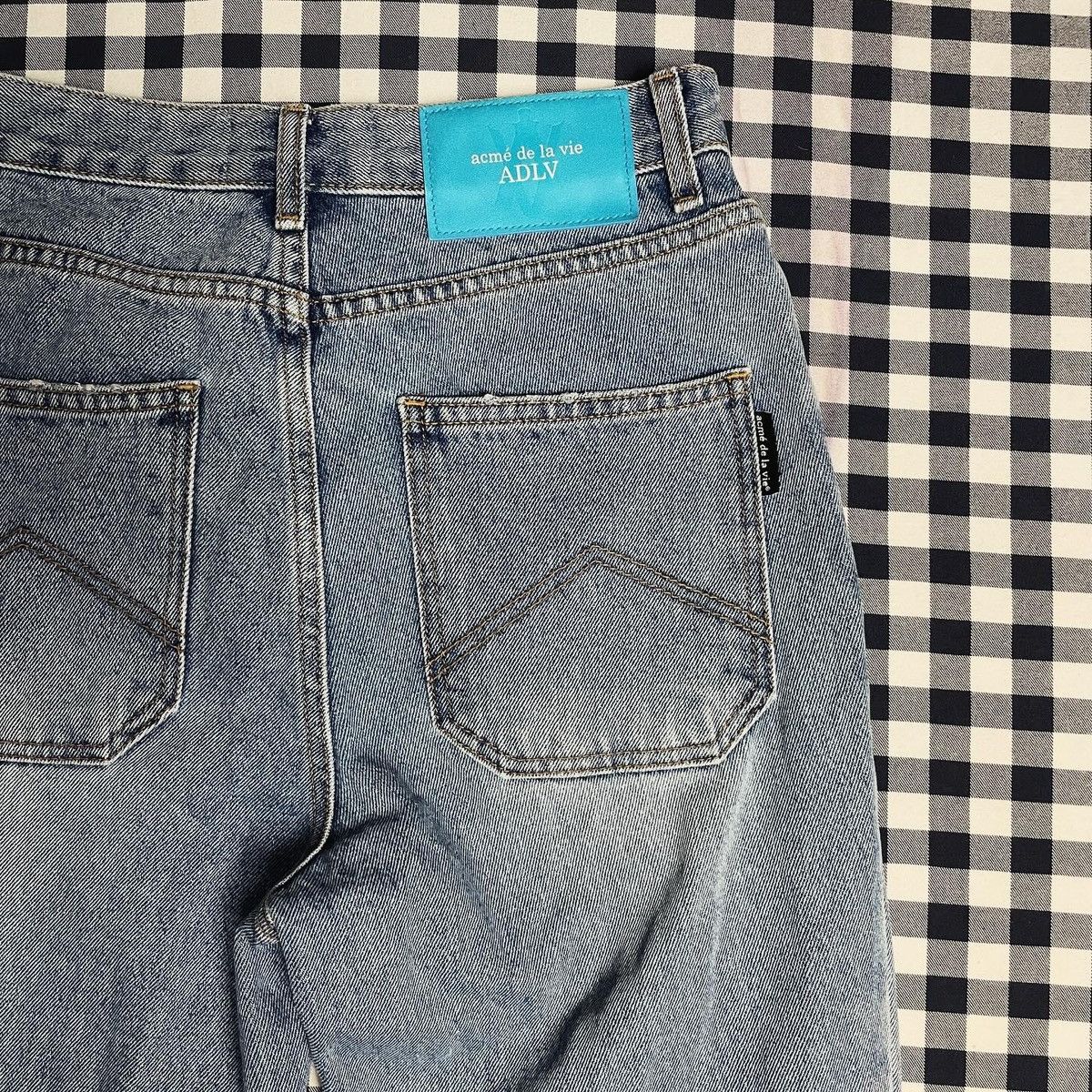 Acme Clothing × Designer Acmé de la vie ADLV Ripped Jeans for Women size 28 Size 28" / US 6 / IT 42 - 4 Thumbnail