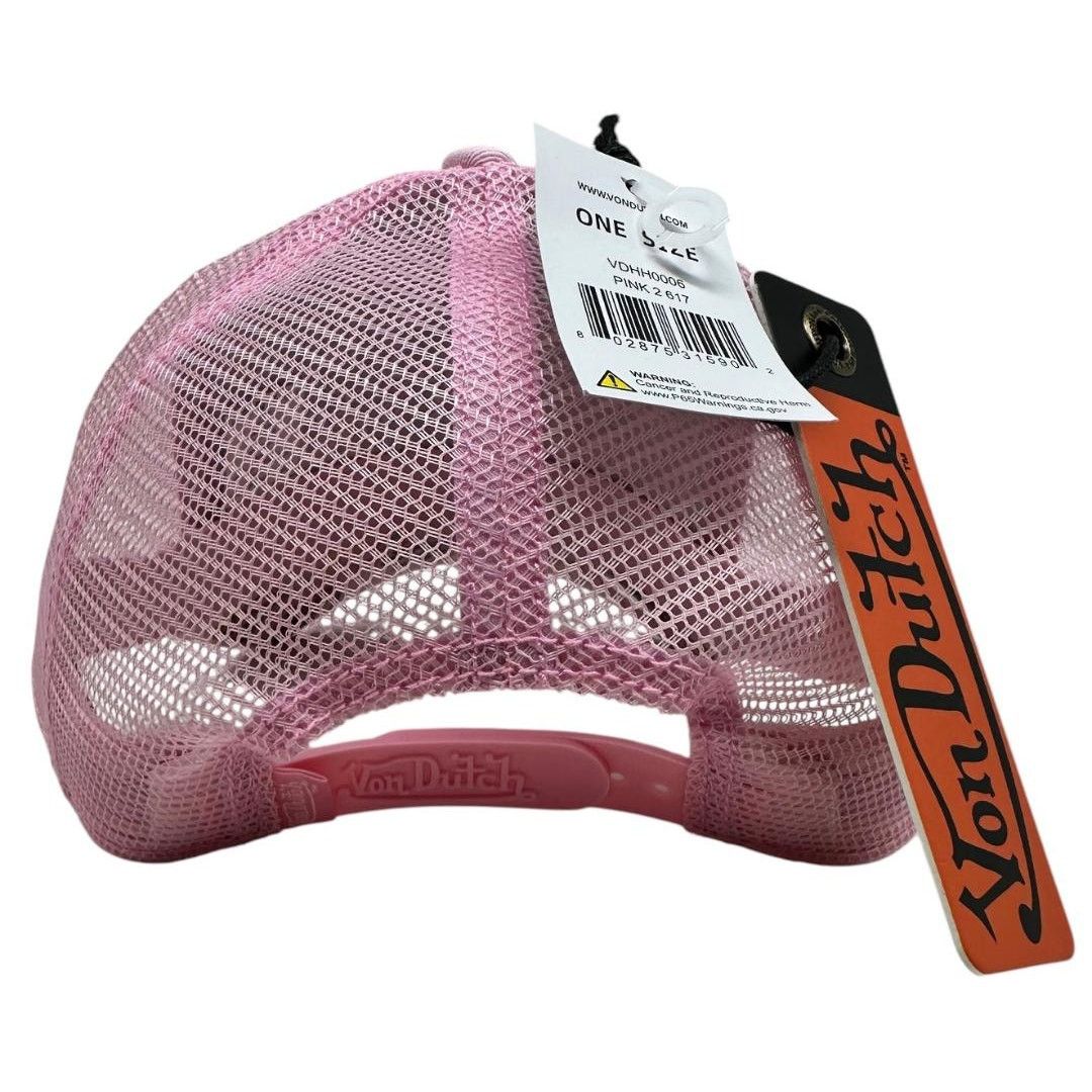 Von Dutch Von Dutch Trucker Hat Pink Flying Eyeball Jax Cap Size ONE SIZE - 3 Thumbnail