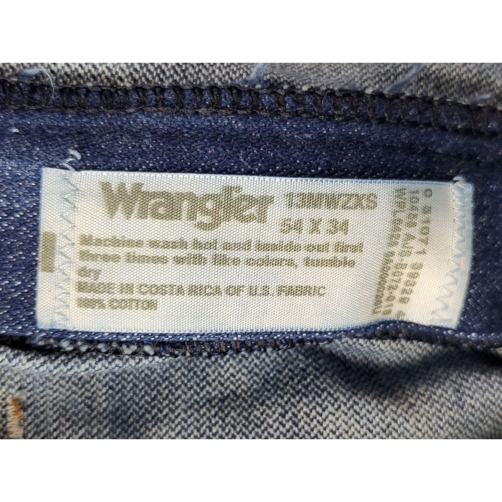 Wrangler Wrangler Jeans Men Sz 54X34 13MMZXS Blue Denim Straight Leg Size US 44 / EU 60 - 6 Thumbnail