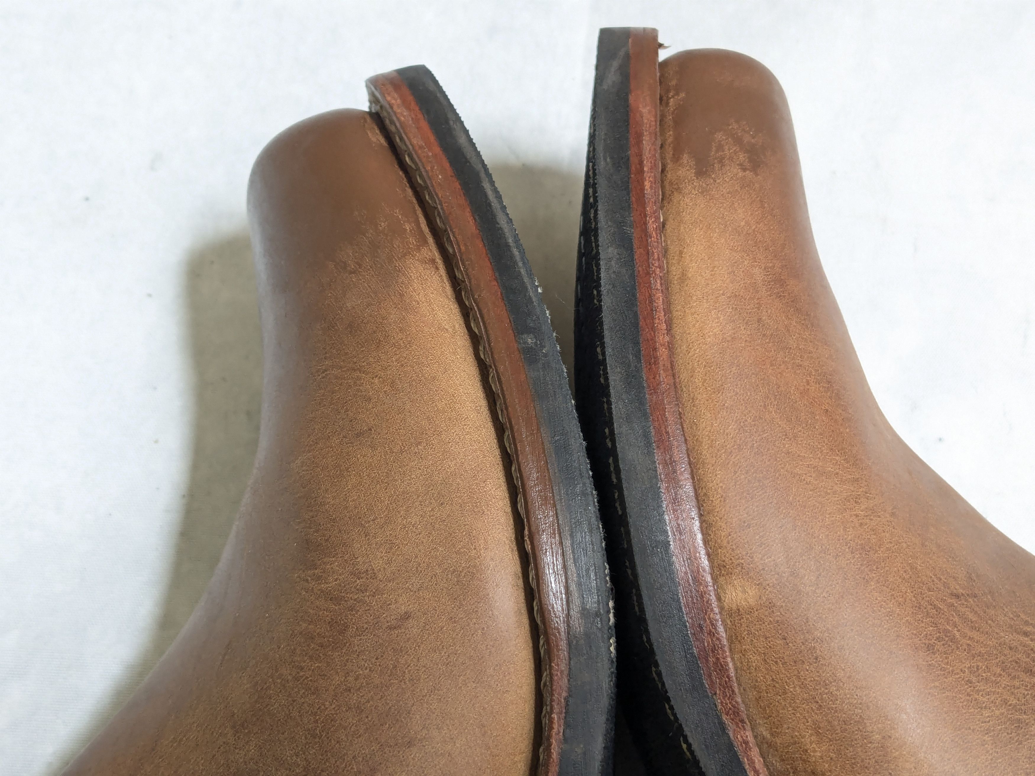 Frye Frye Harness Boots Brown Leather 9 M Buckle Size US 9 / EU 42 - 9 Thumbnail