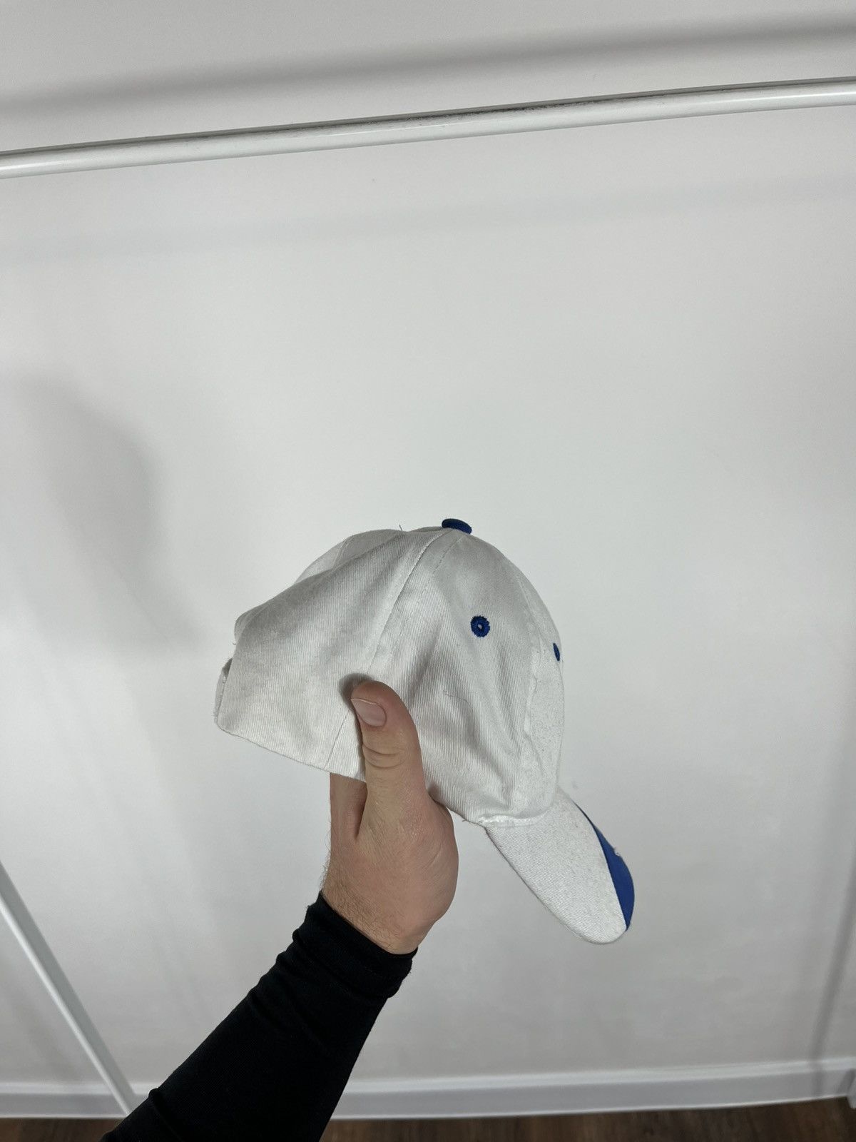Other Italia Tricolore Embroidered Baseball Cap Blue White Size ONE SIZE - 6 Thumbnail