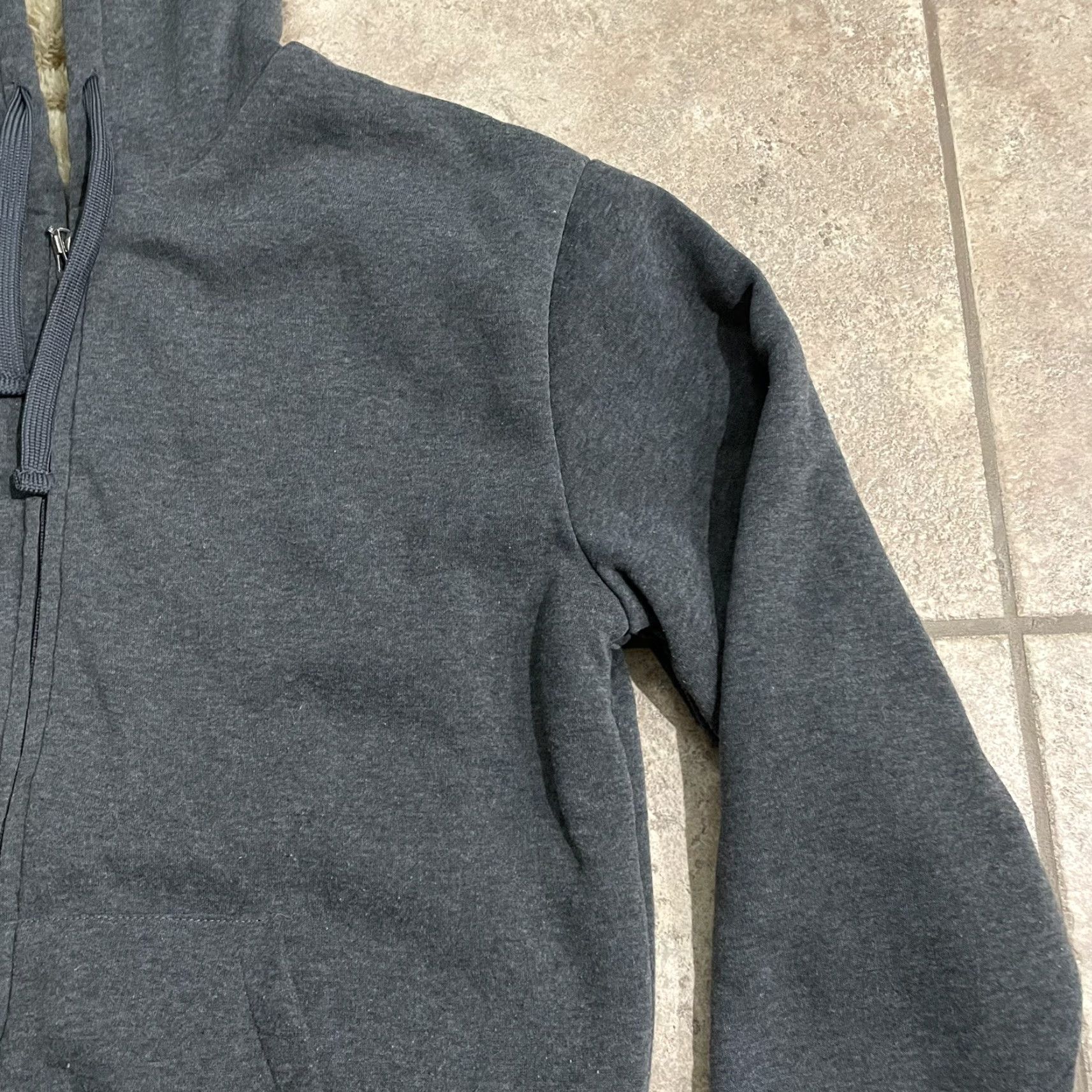 Vintage Geek Lighting Hoodie Womens 2XL Gray Jacket Size XXL / US 16-18 / IT 52-54 - 2 Thumbnail
