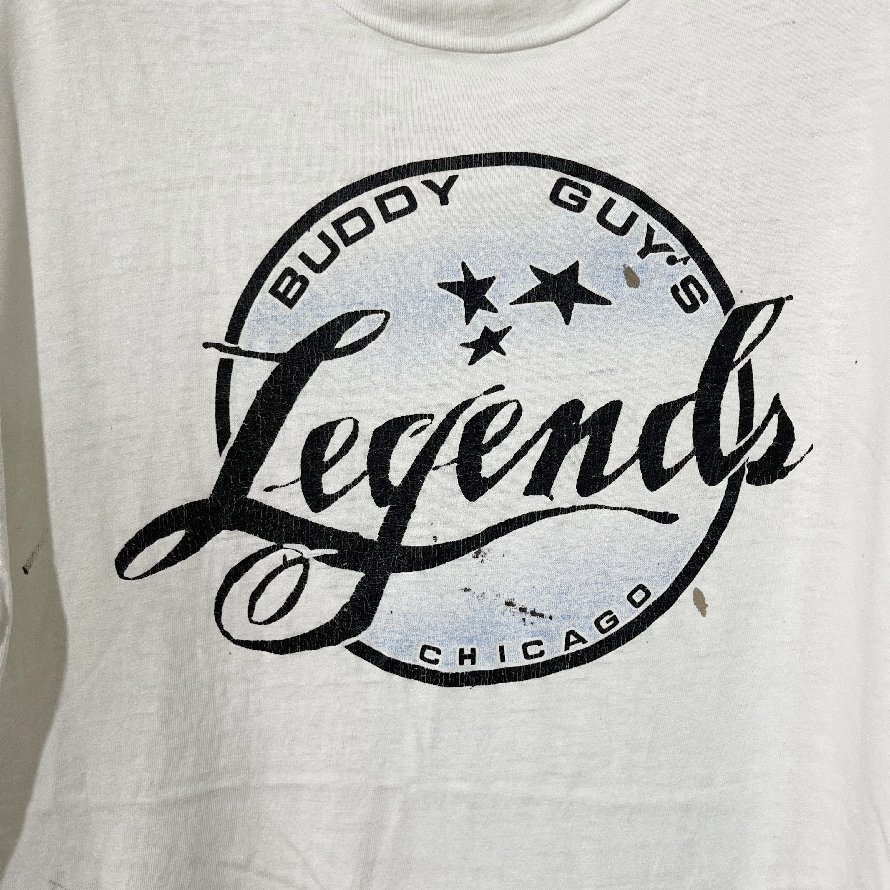 Jazz Cartier Vintage 90s Buddy Guy’s Legends Chicago T-Shirt Size US L / EU 52-54 / 3 - 3 Thumbnail