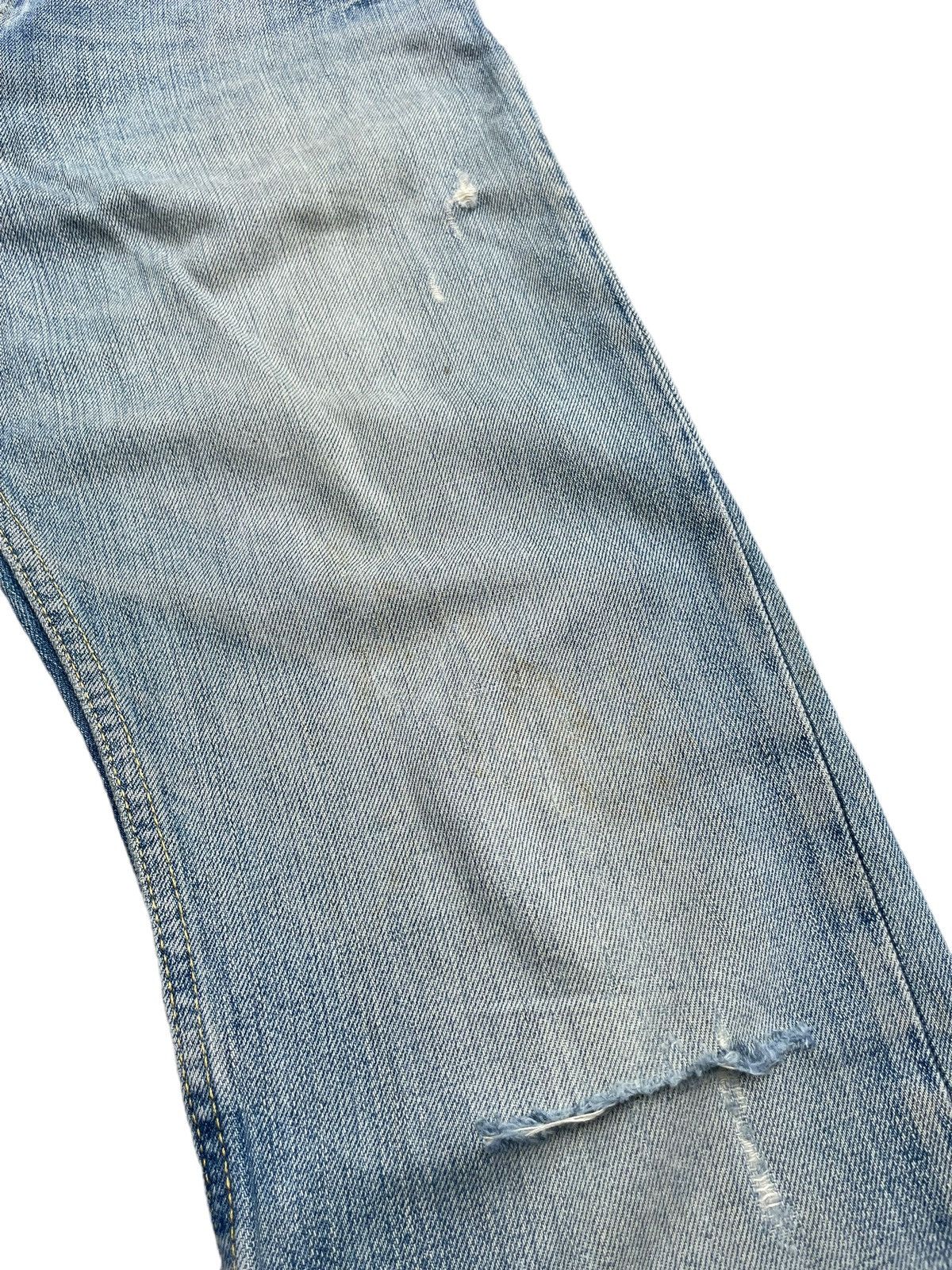 FCUK FCUK Faded & Distresed Denim Size US 33 - 4 Thumbnail