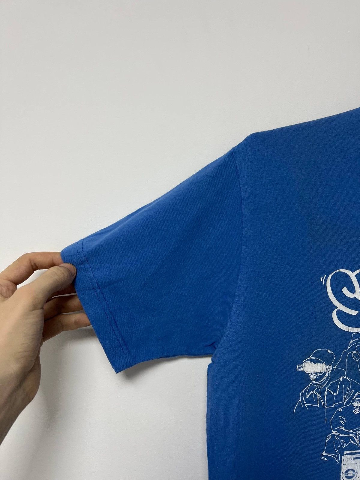 Stussy Vintage 90's Stussy T shirt Y2K Streetwear Music Tee Made M Size US M / EU 48-50 / 2 - 4 Thumbnail