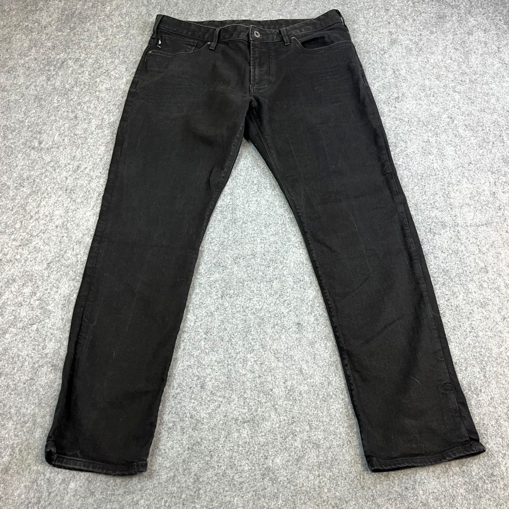 Emporio Armani Emporio Armani Jeans Slim Tapered 34 30 Dark Wash Black Stretch J06 GA Mens Regular Denim 5-Pocket Size US 34 / EU 50 - 2 Thumbnail