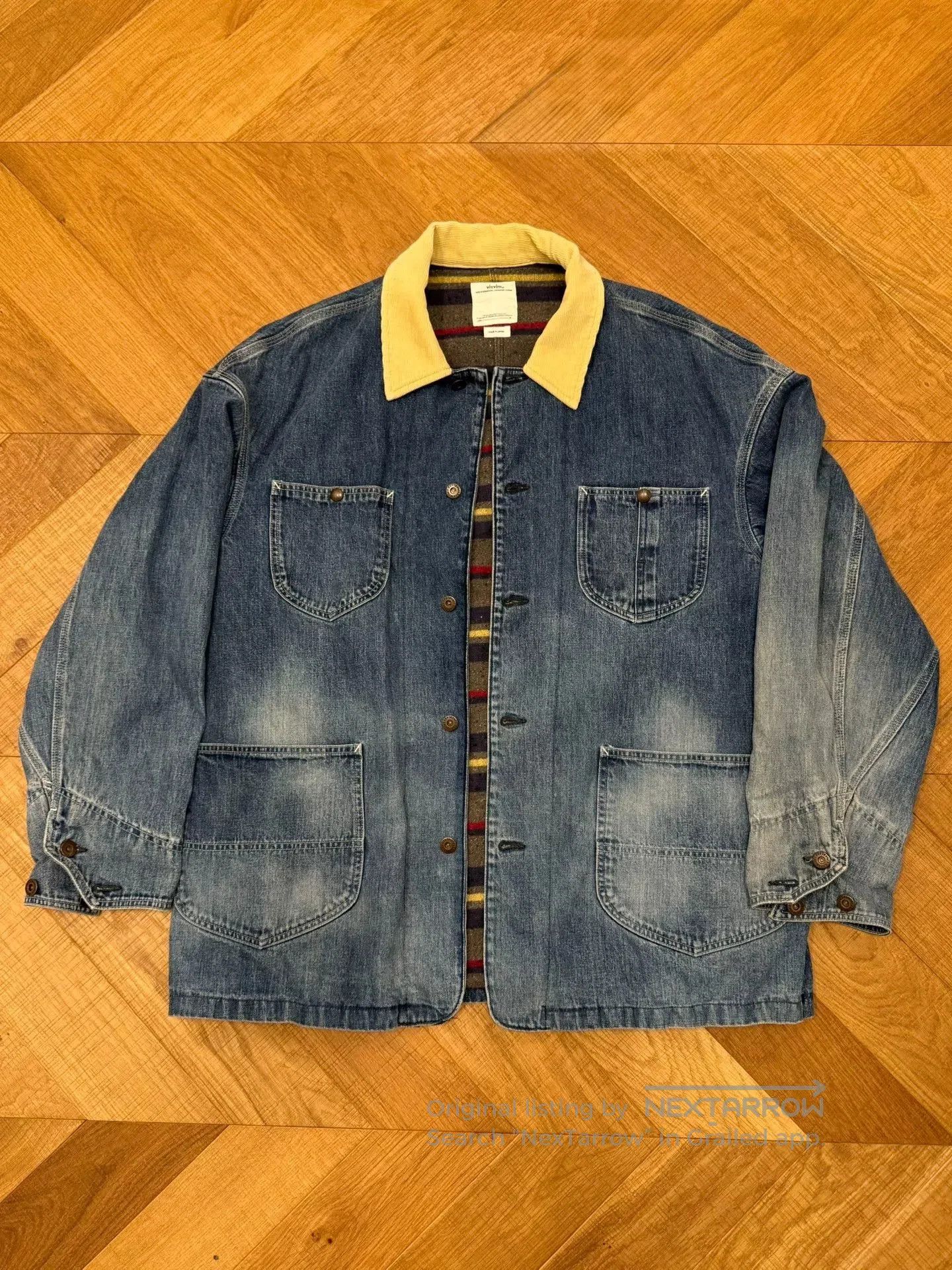 Visvim visvim 22AW Jumbo Coverall Denim Jacket. Size US XL / EU 56 / 4 - 1 Thumbnail