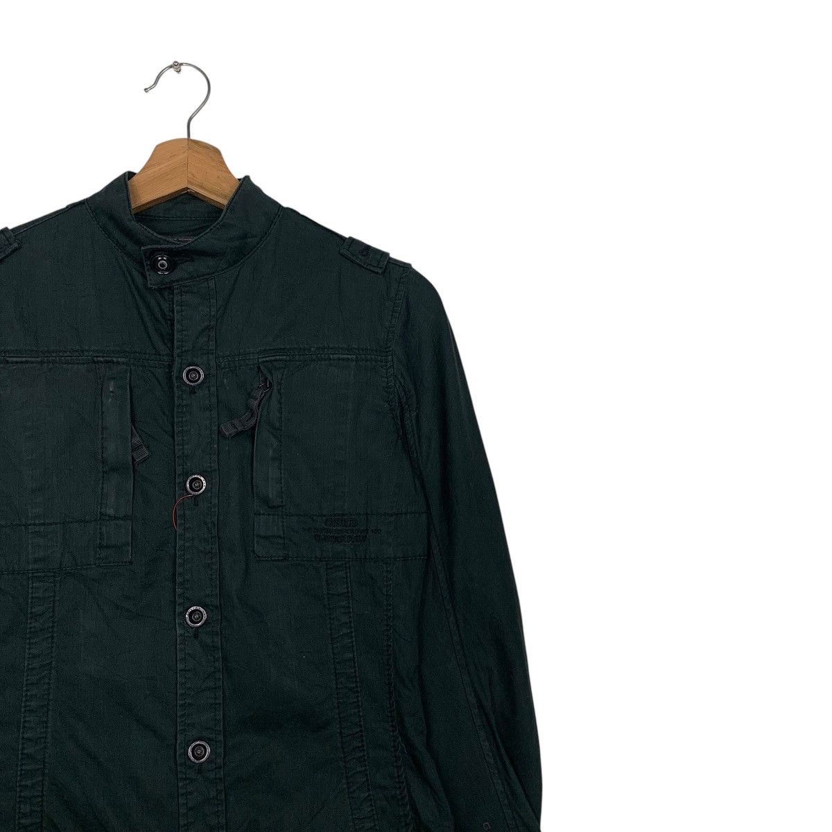 G-Star G-STAR RAW Buttoned Cotton Overcoat Jacket #2778-C125 Size S / US 4 / IT 40 - 4 Thumbnail