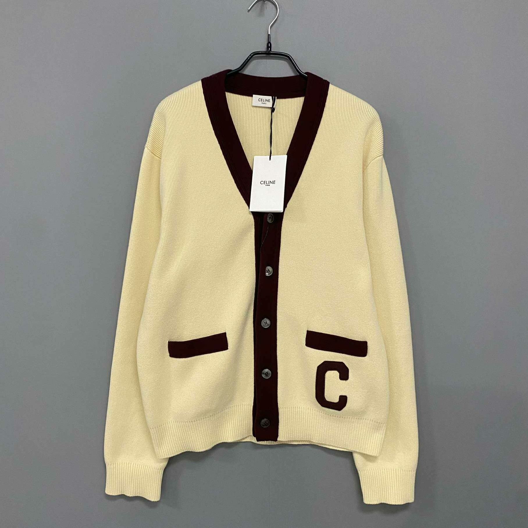 Celine Celine Knit Embroidered Sweater M Women Size M / US 6-8 / IT 42-44 - 1 Thumbnail