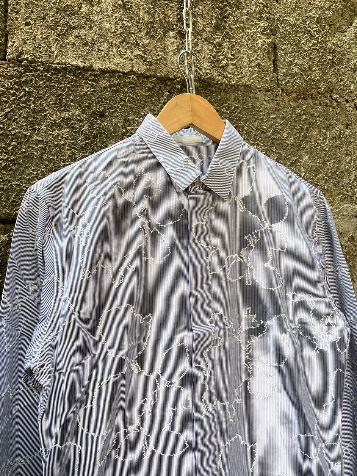Dior Embroidered Shirt Size US S / EU 44-46 / 1 - 2 Thumbnail