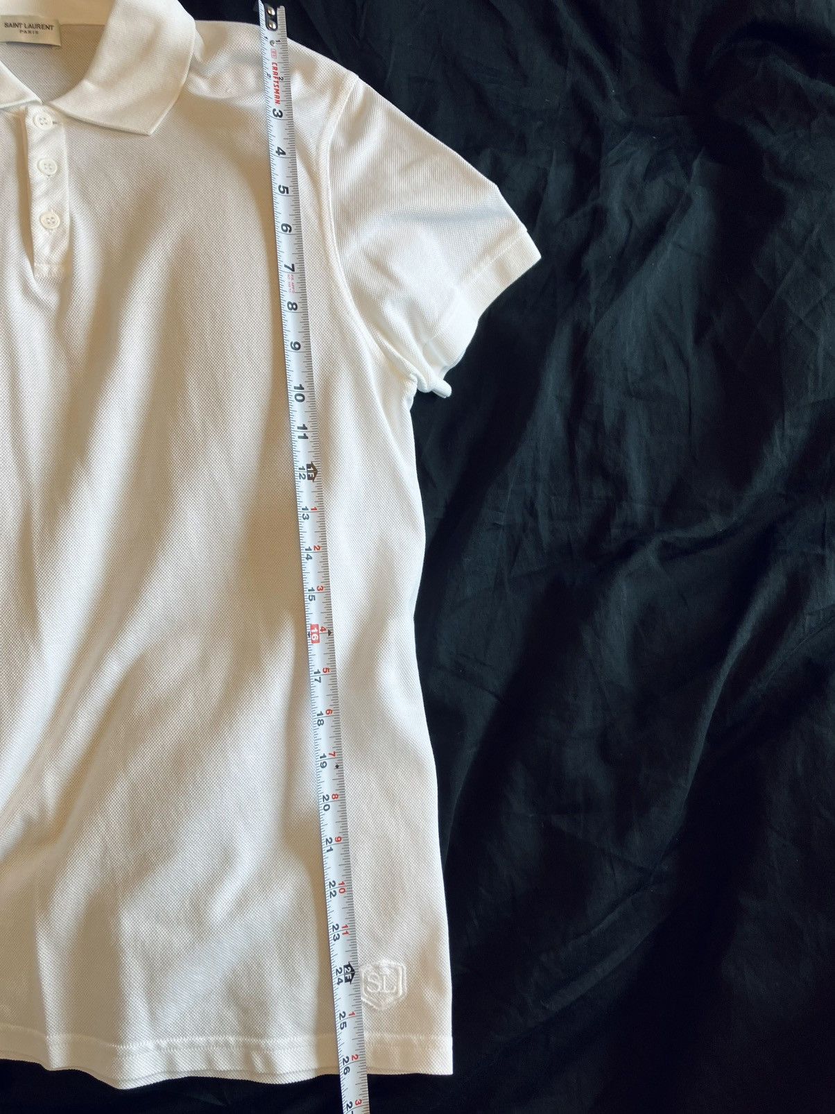 Saint Laurent Paris YSL Cotton Polo Size US L / EU 52-54 / 3 - 7 Thumbnail
