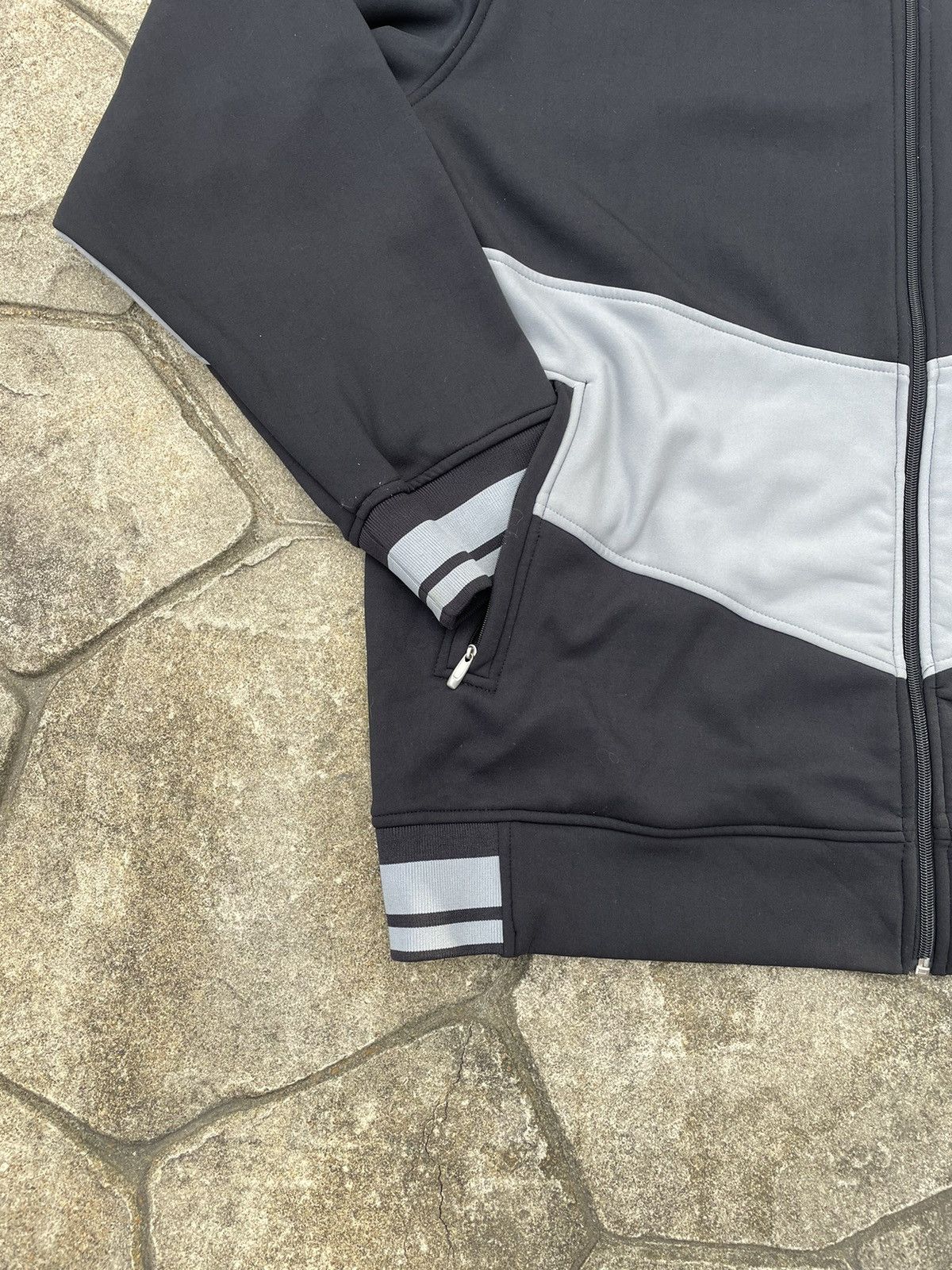 Nike Y2K Nike HoopTech Zip Up Sweatshirt Size US XL / EU 56 / 4 - 2 Thumbnail