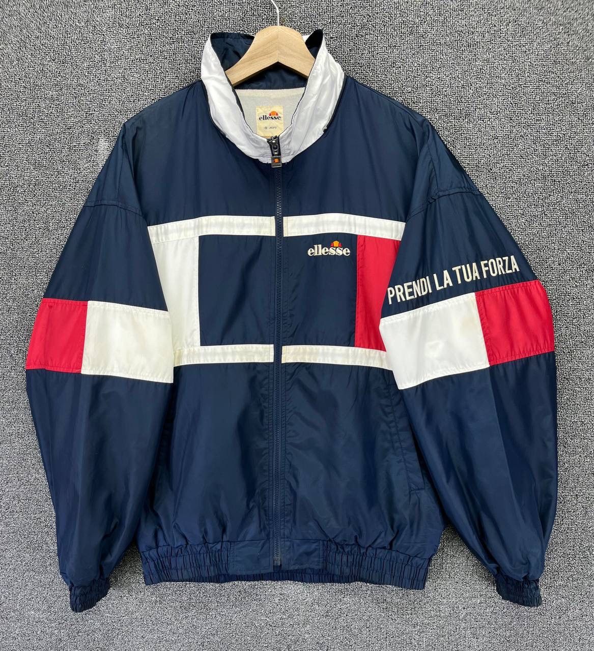 Ellesse Vintage Ellesse Racing Zip Up Light Jacket Size US L / EU 52-54 / 3 - 1 Thumbnail