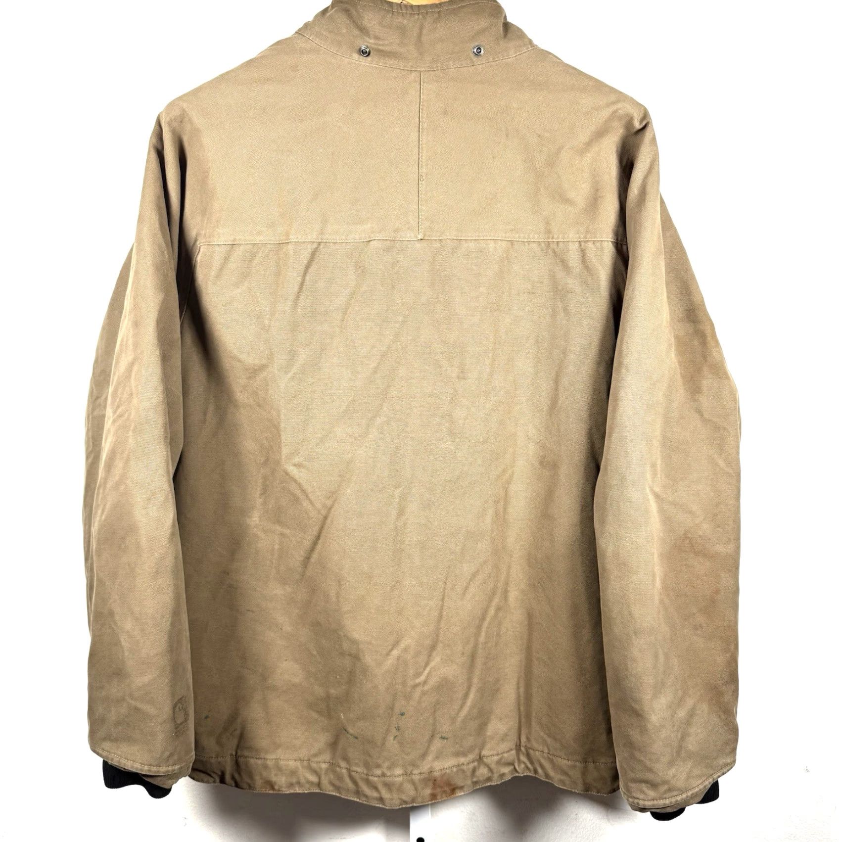 Carhartt Carhartt Mankato Jacket Brown XL Zipper Pockets Distressed 100120 Work Jacket Men Size US XL / EU 56 / 4 - 2 Thumbnail