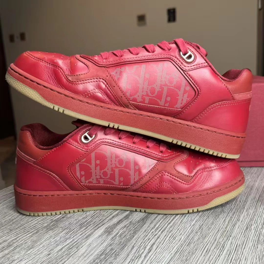 Dior DIOR B27 Happy Red 43EU 98 New Size US 10 / EU 43 - 3 Thumbnail