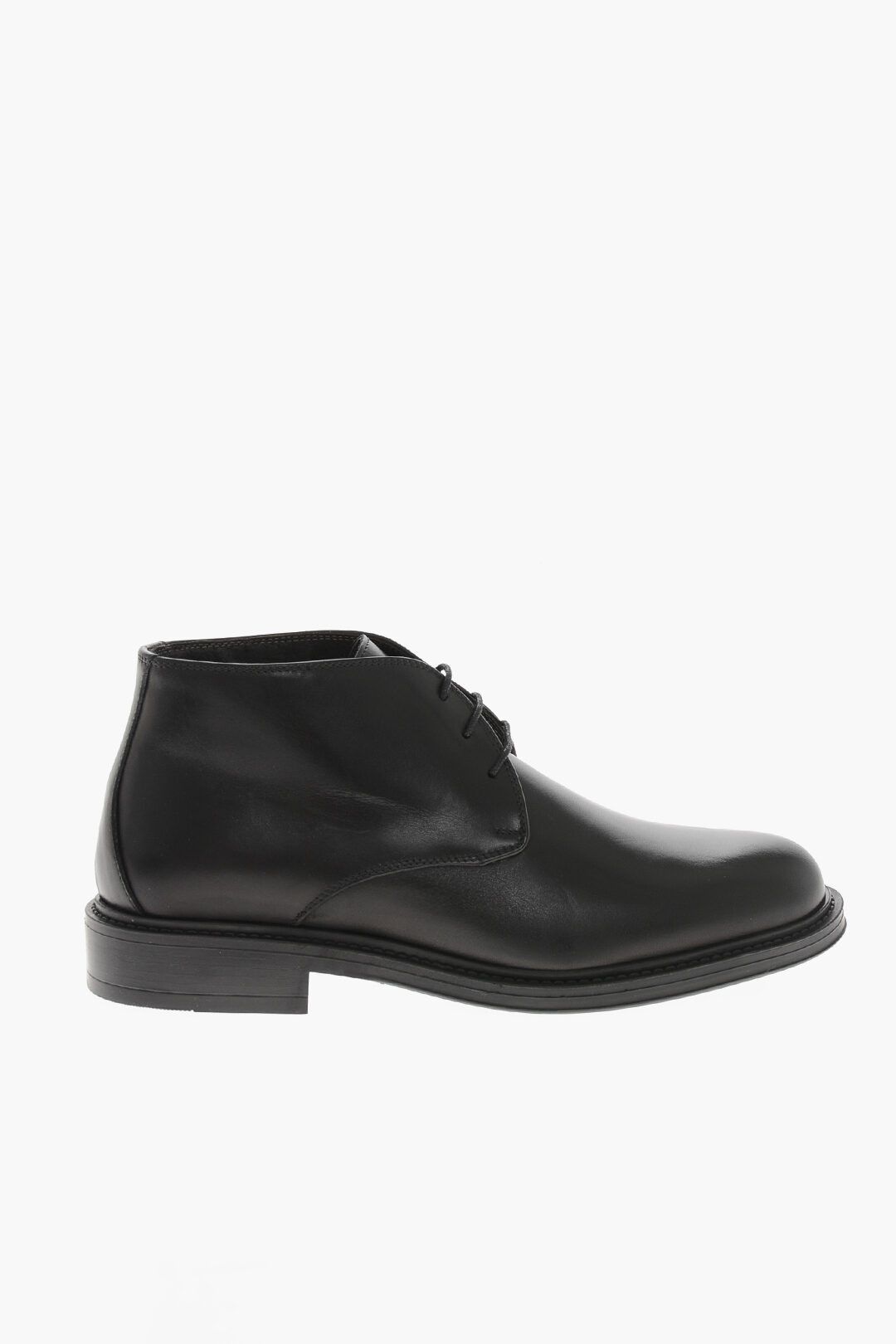 Testoni og1mm0226 Brushed Leather Ankle Boots in Black Size US 10 / EU 43 - 1 Thumbnail