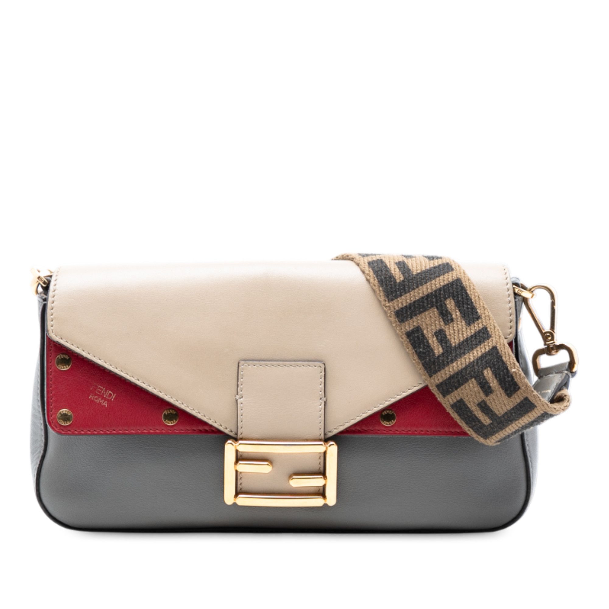 Fendi Fendi Vitello Grace FF 1974 Baguette Crossbody Size ONE SIZE - 1 Thumbnail