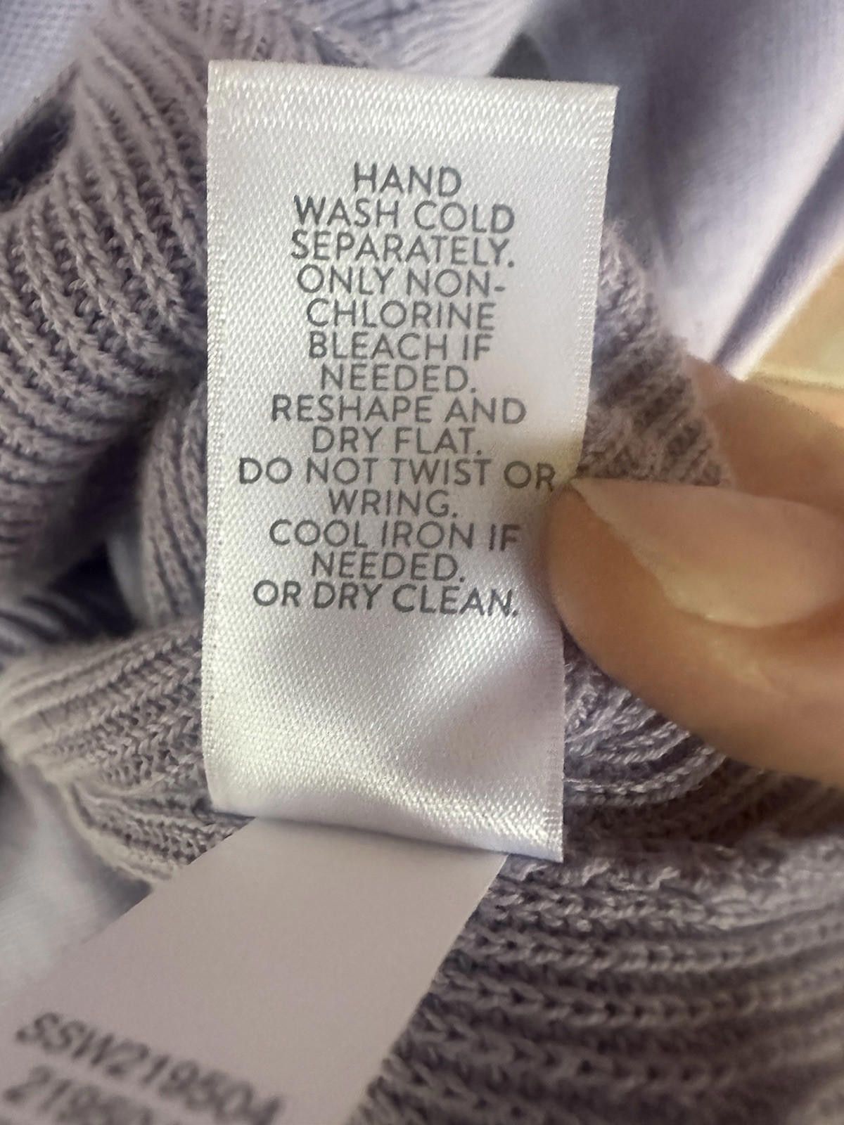 Designer J Jill Women's Plus Size Lavender Sweater - Size 3X Size 3XL / US 20-22 - 8 Thumbnail