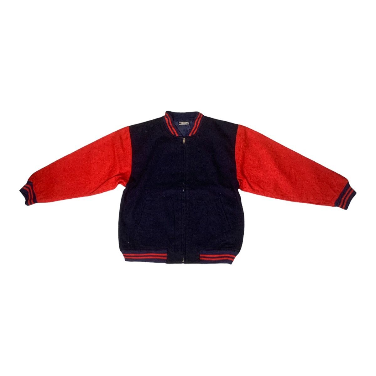 Japanese Brand × Vintage Rare Design Vintage Casual Sports Varsity Jackets Size US M / EU 48-50 / 2 - 1 Thumbnail